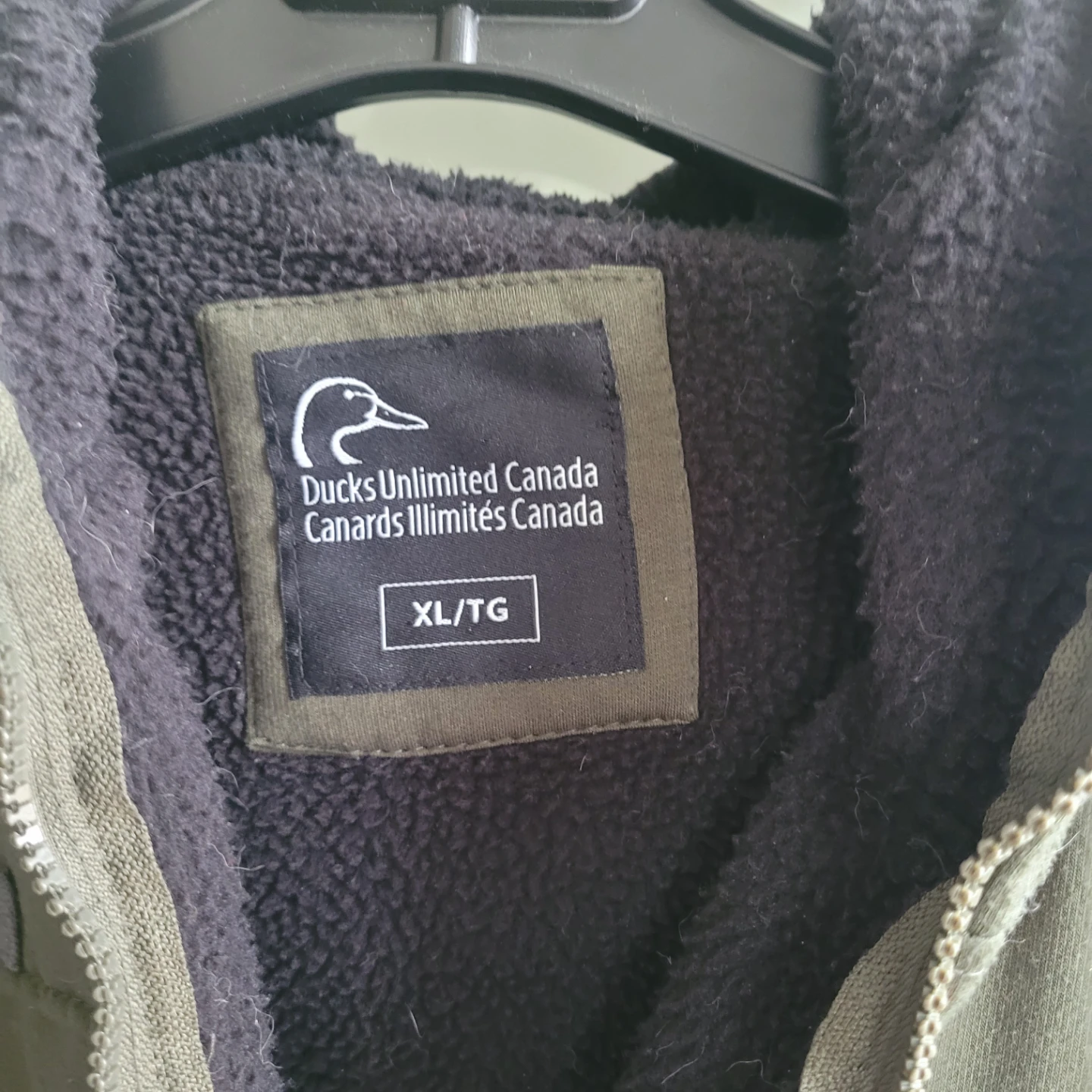 Ducks Unlimited Canada Fleece Lined Hooded Jacket - photo 2
