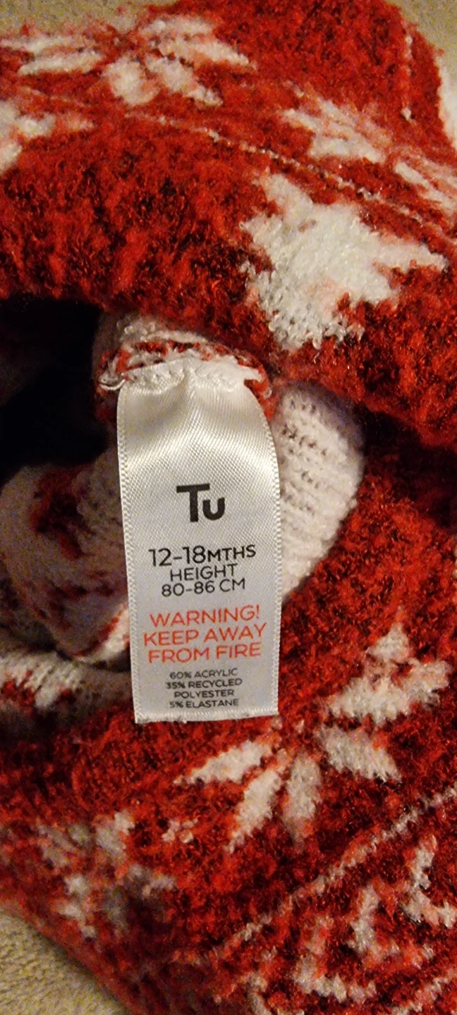 Tu Santa's Squad Holiday Romper 12-18 Months - photo 2