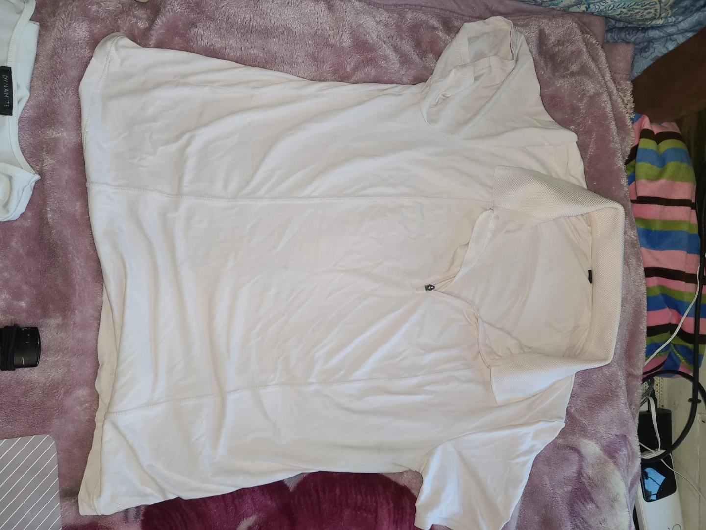 Mondetta Light Pink Polo Shirt - Size Small