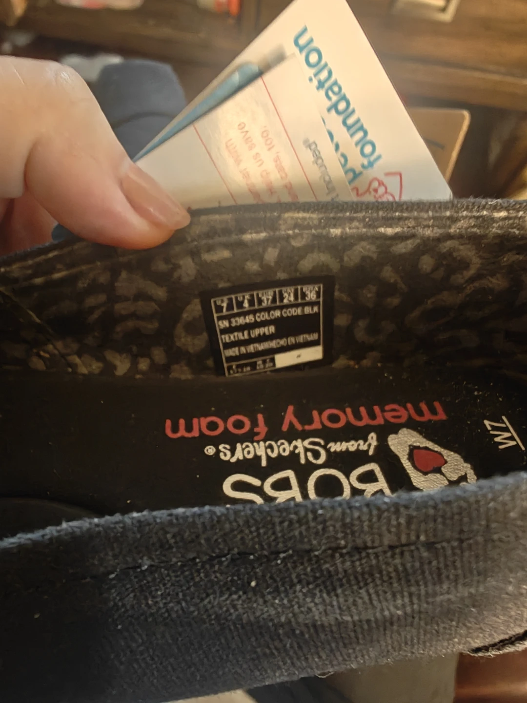 BOBS from Skechers Women's Black Shoes Size 7 - photo 3