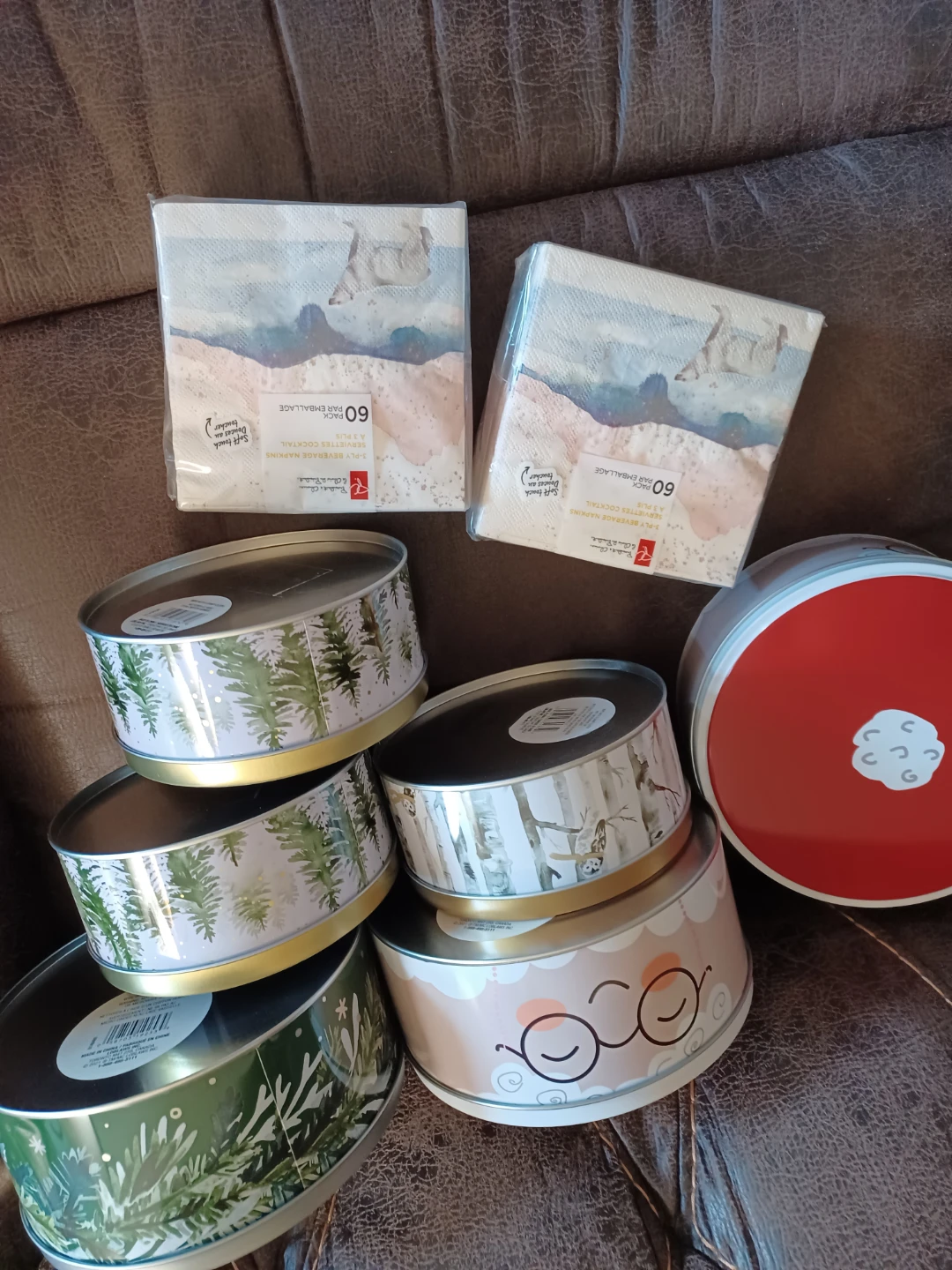 President's Choice Tins and Napkins - photo 2