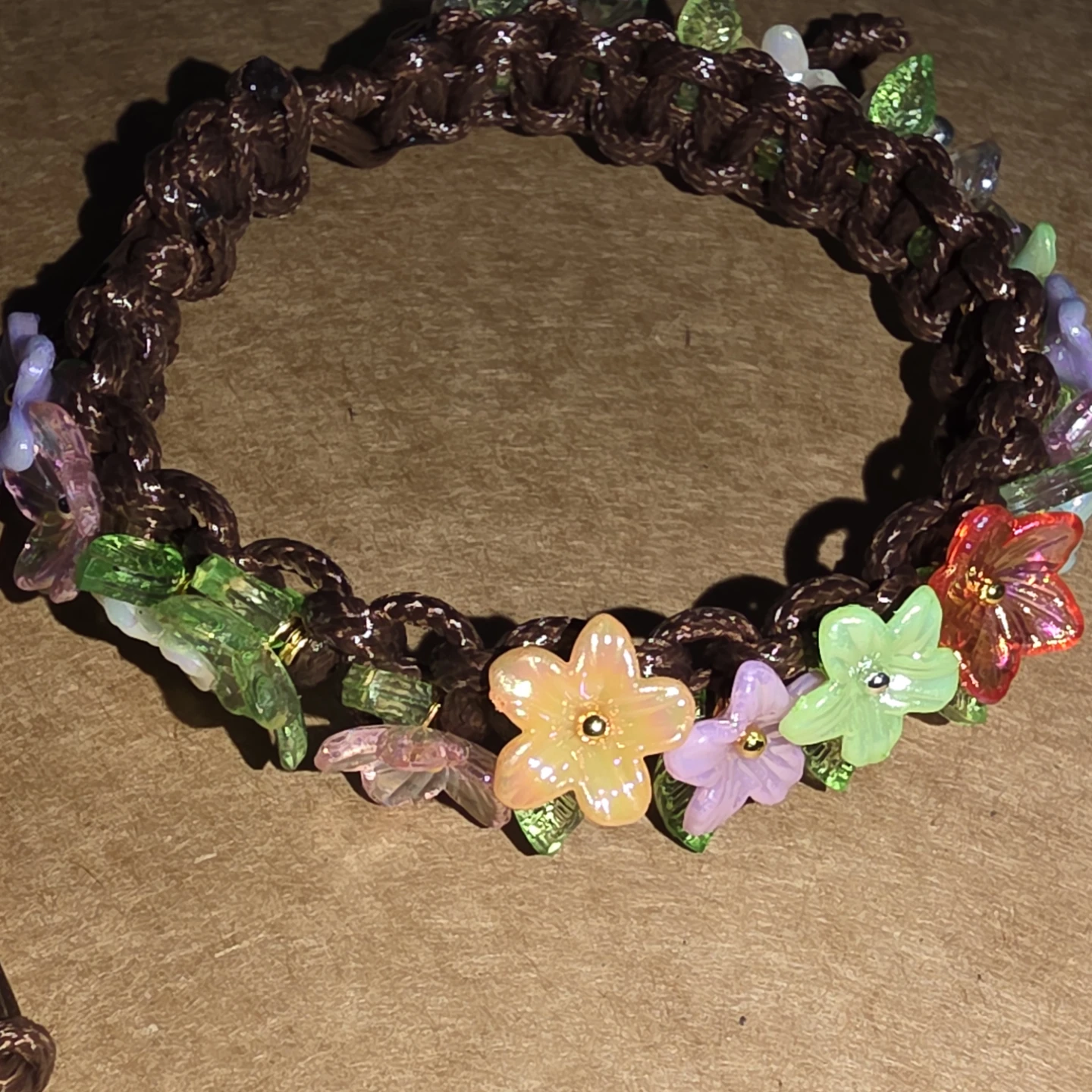 Floral Cord Bracelet - photo 4