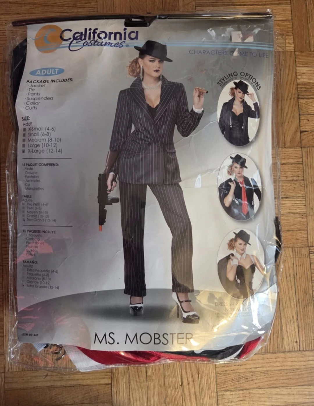 Ms. Mobster Adult Costume
