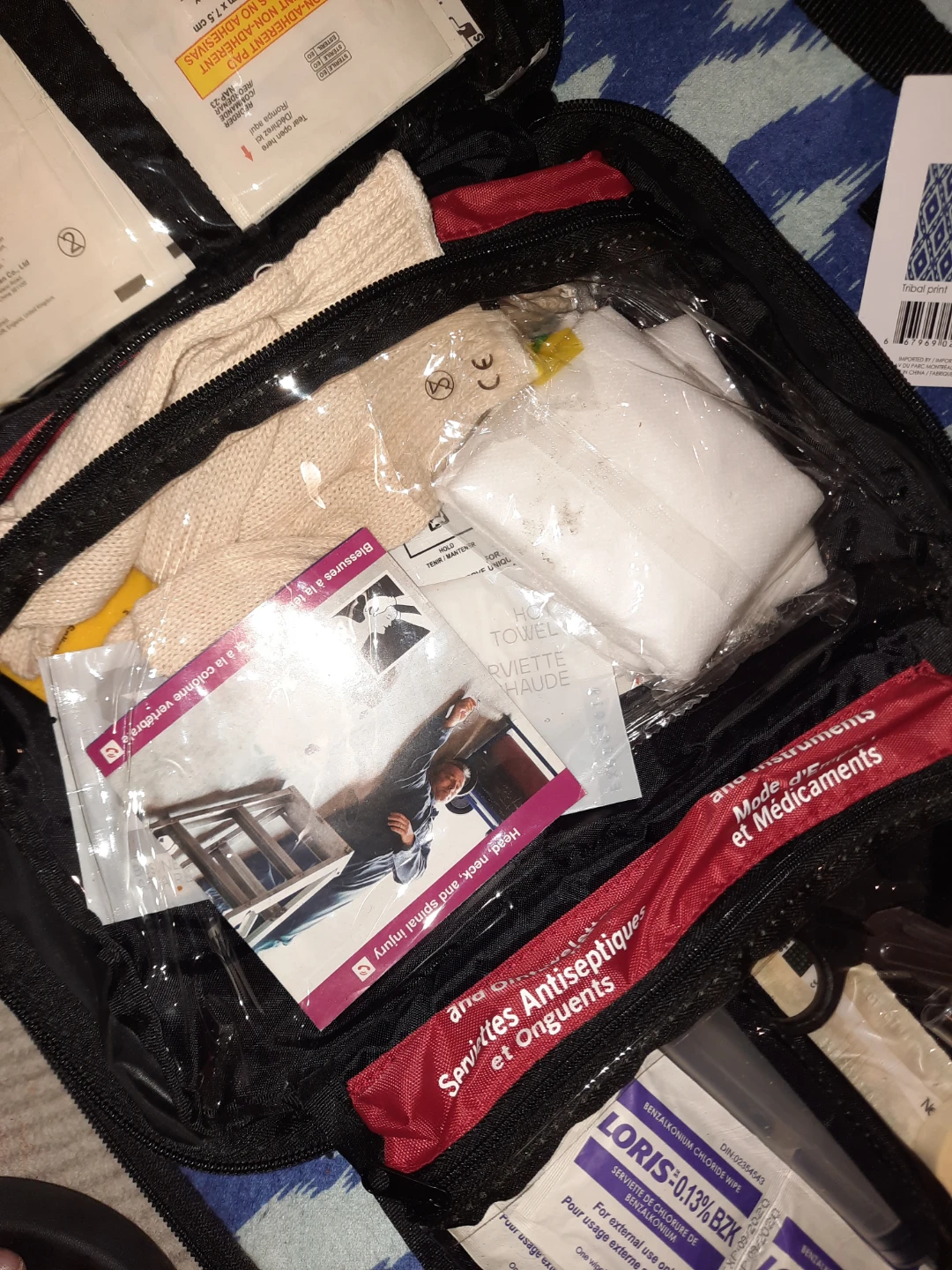 Easy Care First Aid Kit keep in vehicle or home - photo 2