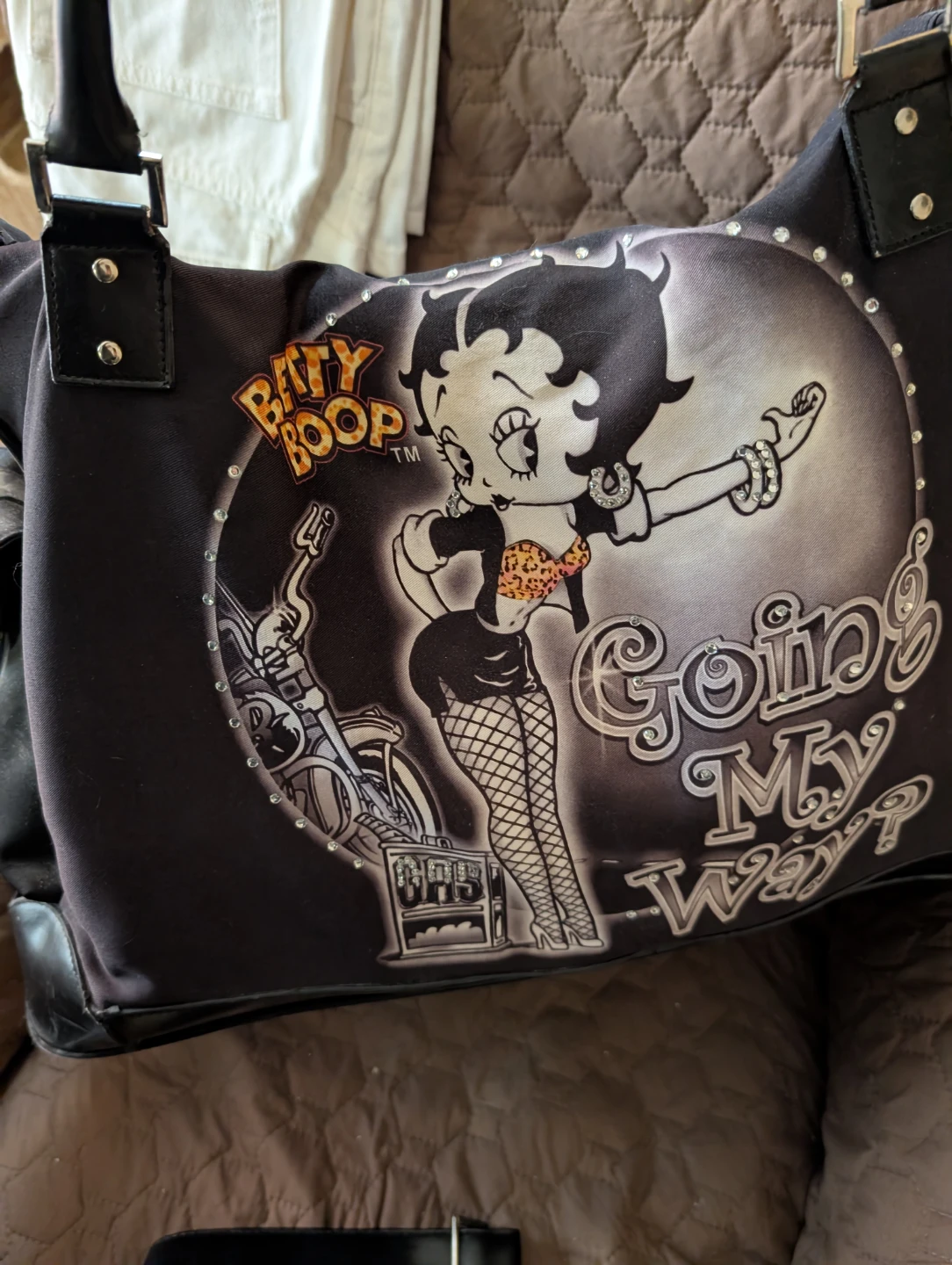 Betty Boop Goin' My Way Tote Bag - photo 3