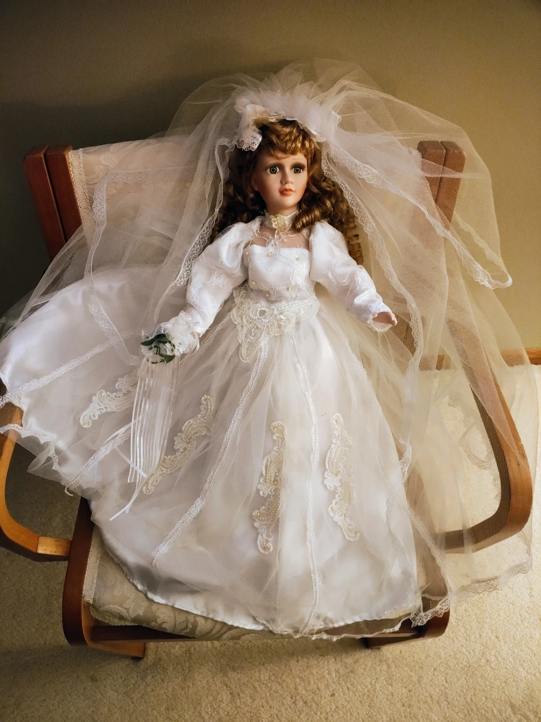 Porcelain Bride Doll