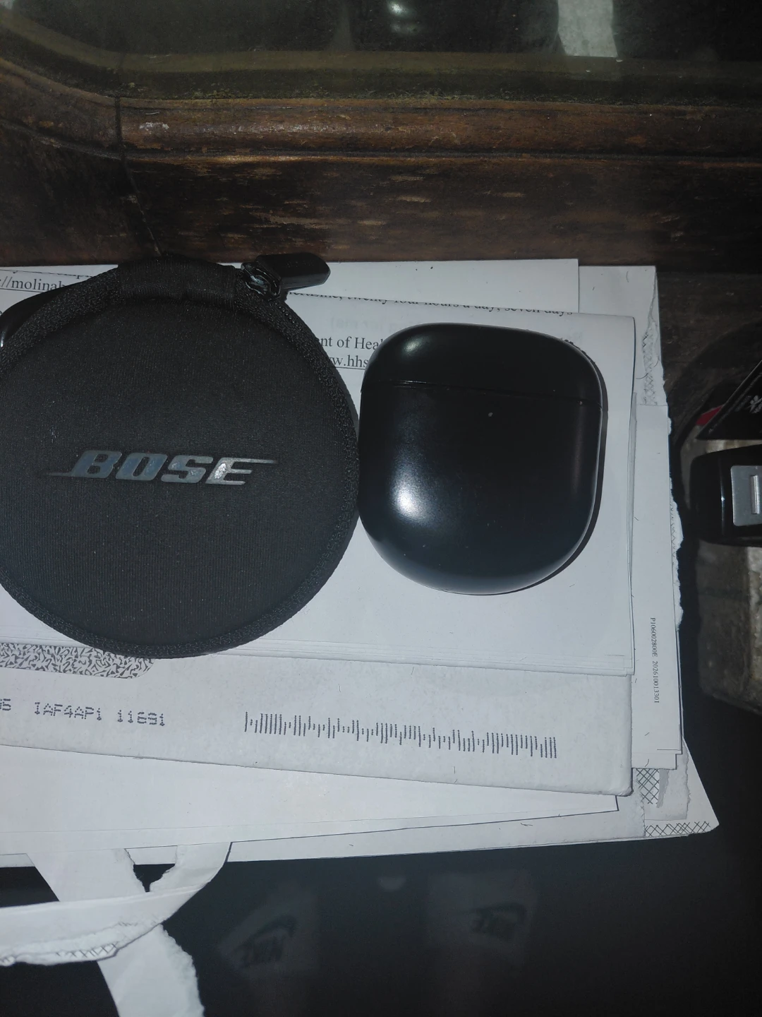 Bose QC II earbuds