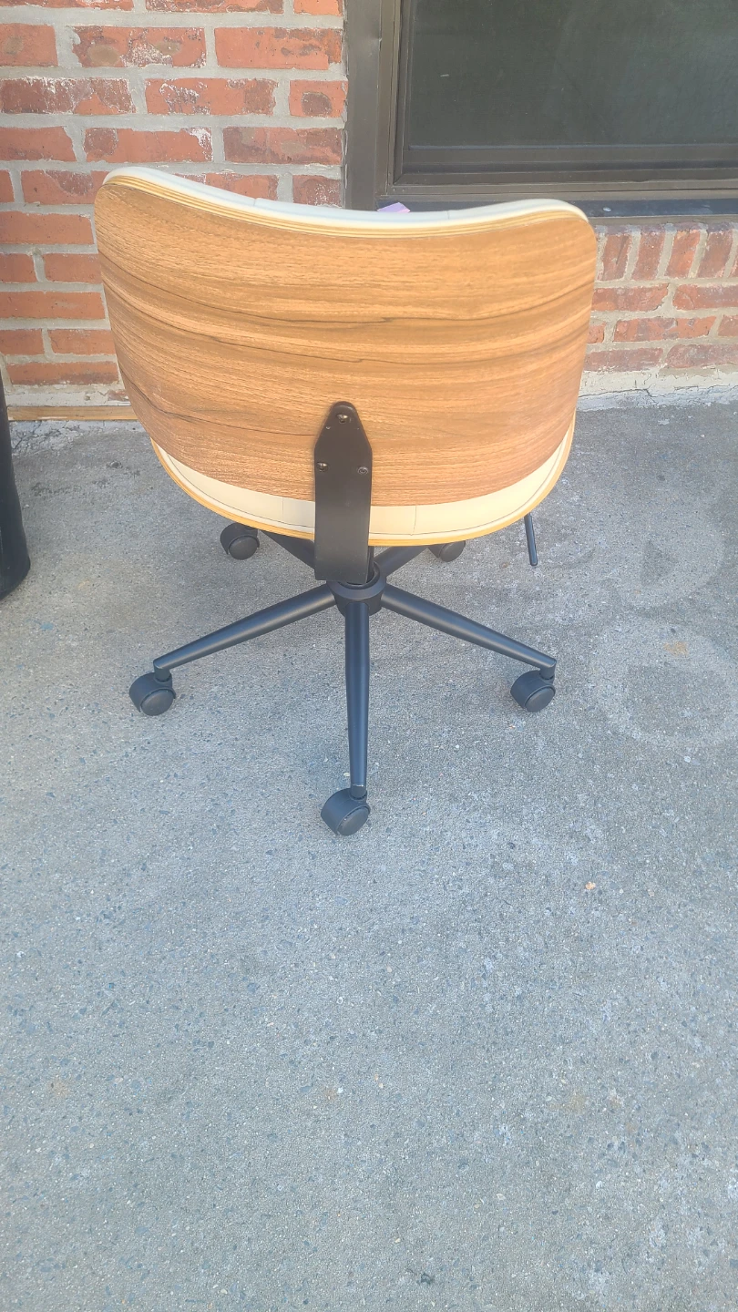 Mid-Century Modern leather  Office Chair - photo 5