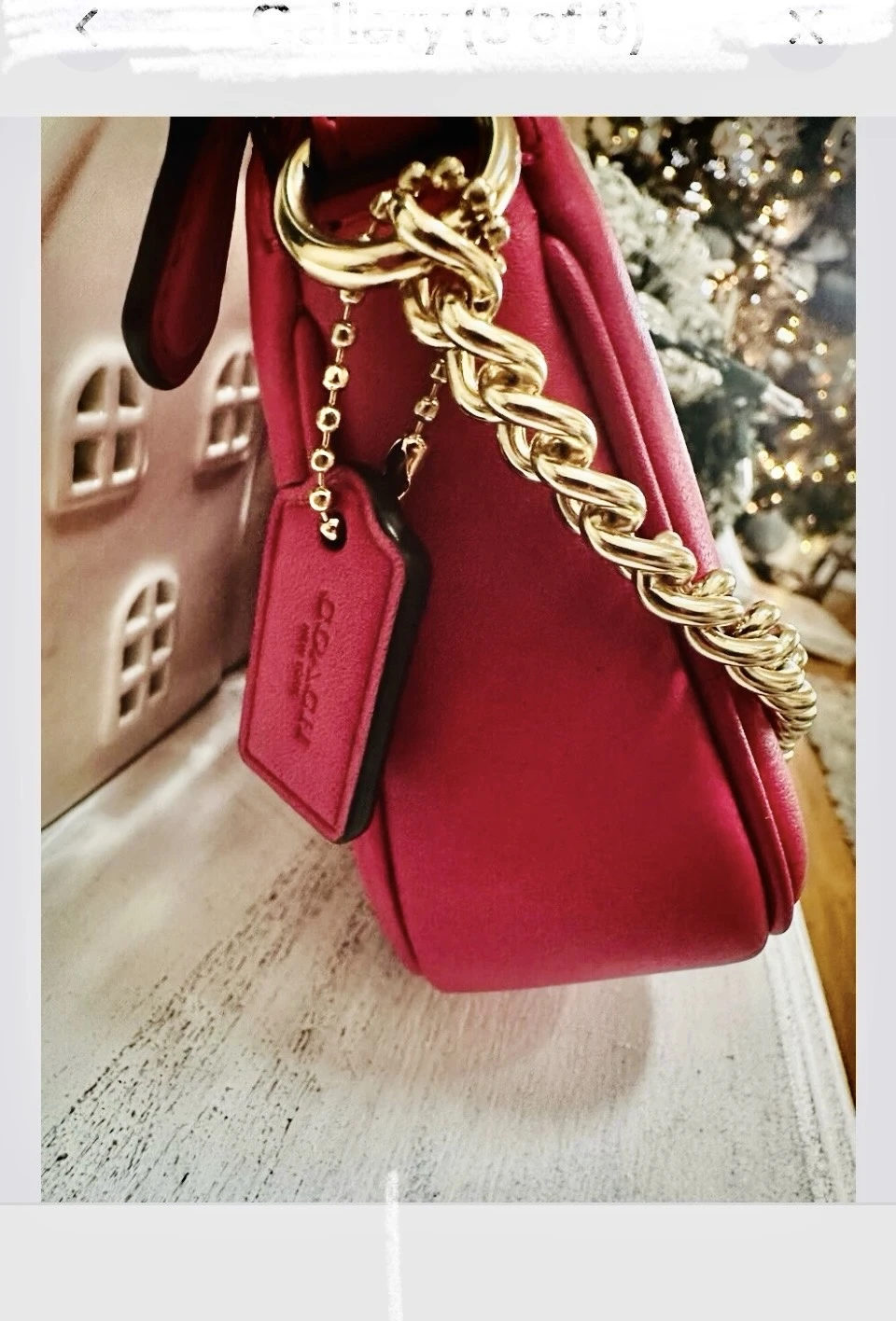 Coach Quilted Bold Pink Clutch - photo 4