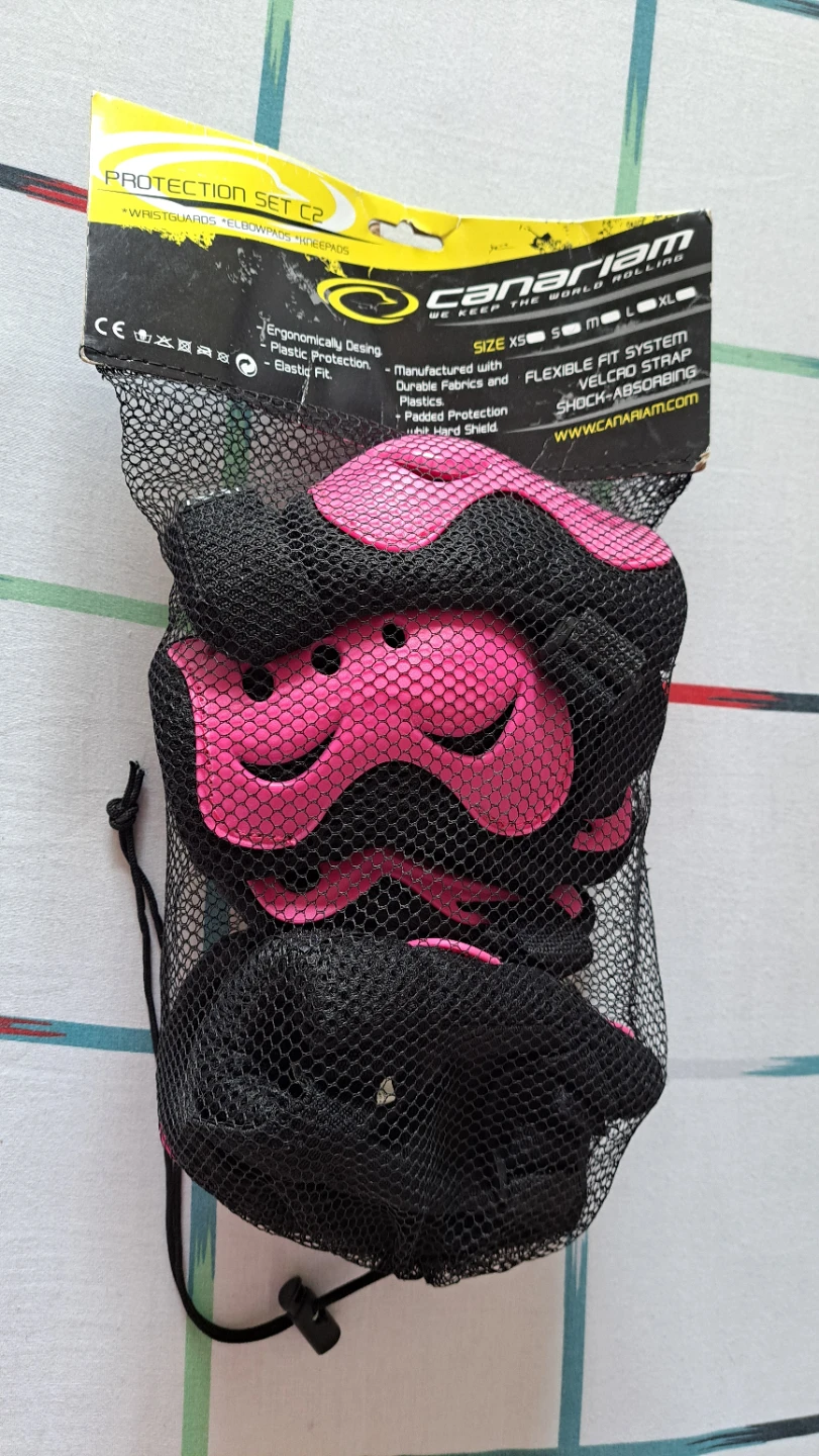 Skating protective gear set - Pink/Black- for kids 4-7 - photo 2