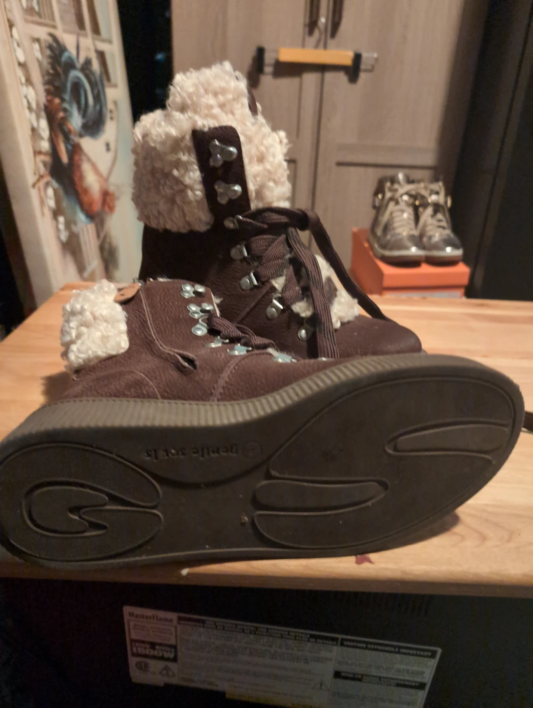 Gentle Souls by Kenneth Cole Brown Leather Winter Boots - photo 4
