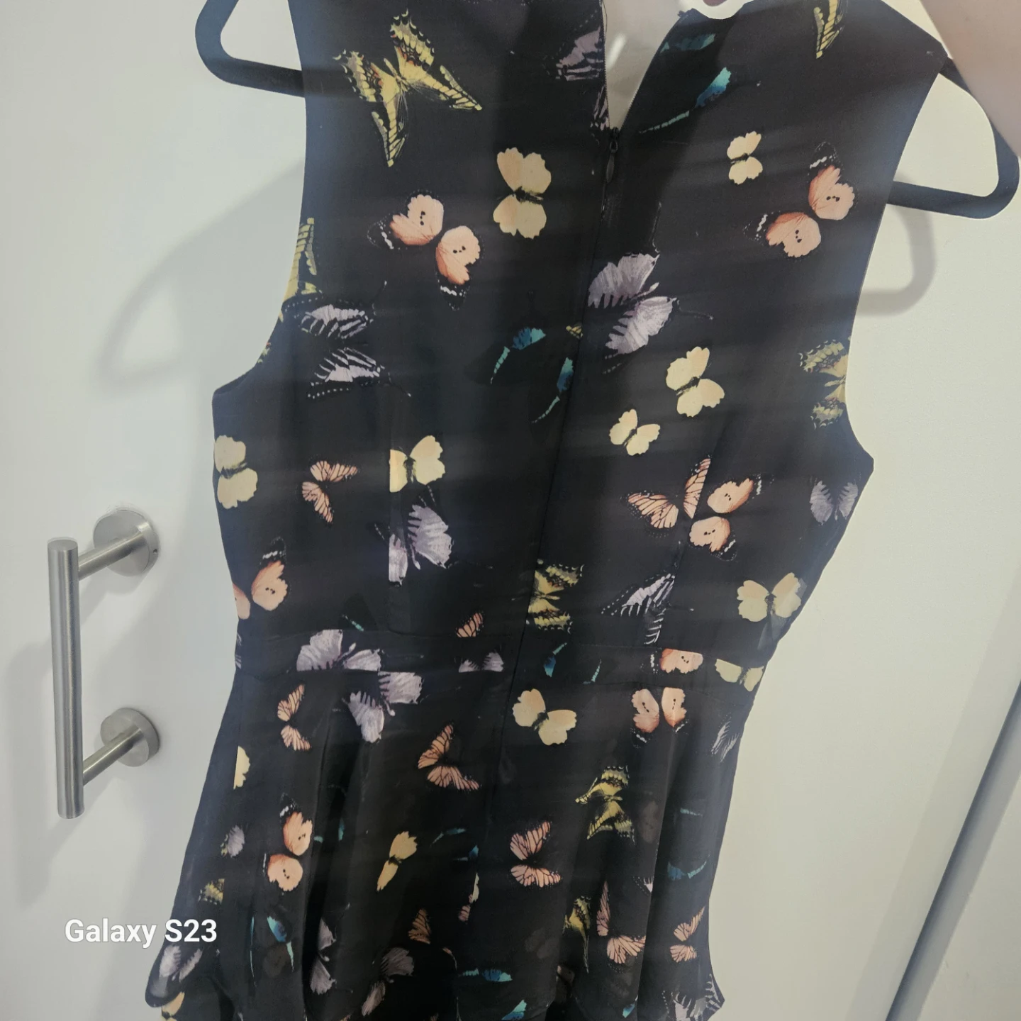 Maison Jules Butterfly Print Dress Size 8 - photo 3