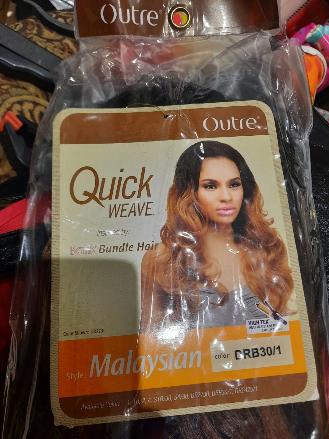NWT Outre Quick Weave Malaysian 3/4 Wig - photo 4