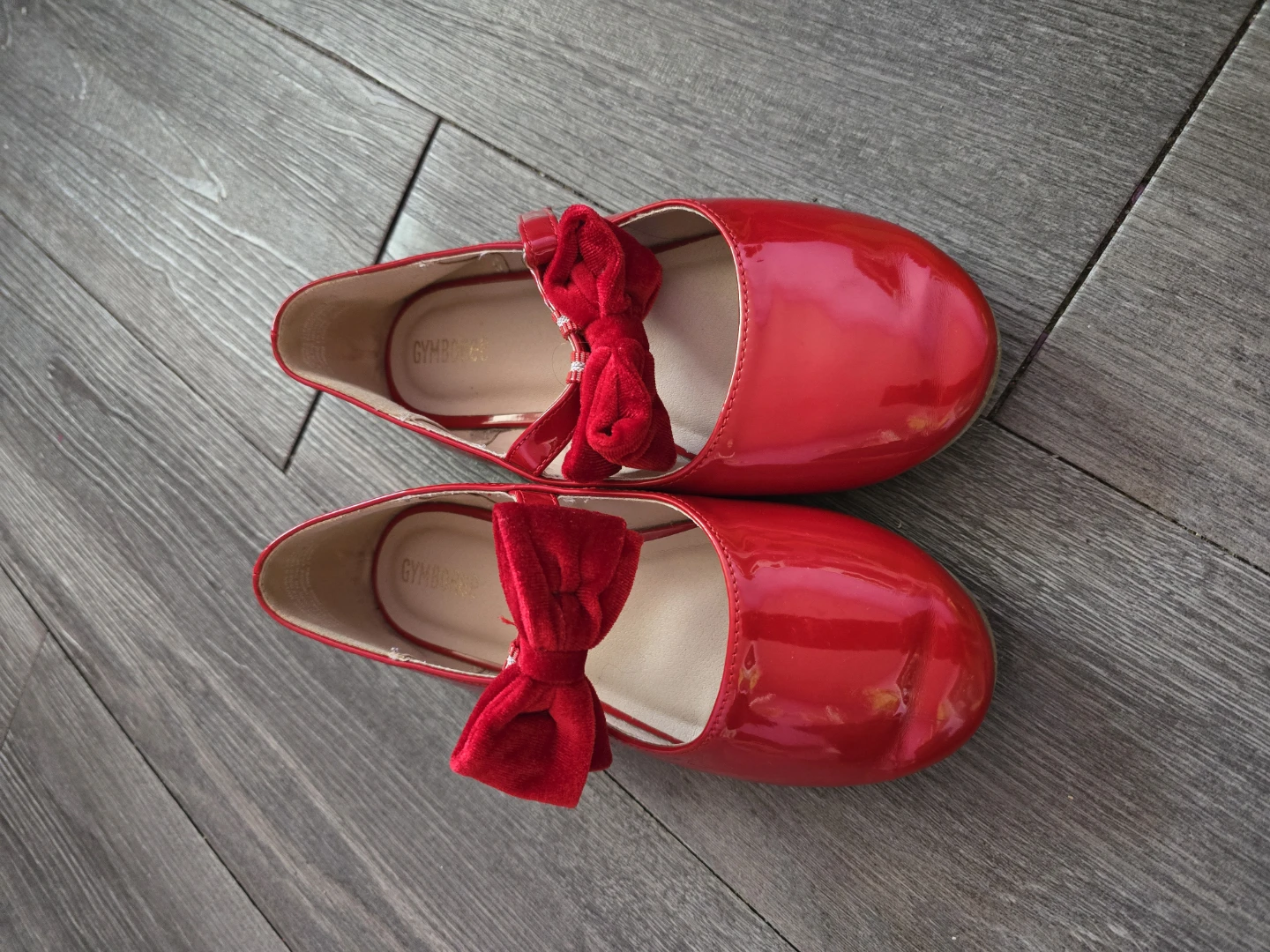 Red Ballet Flats