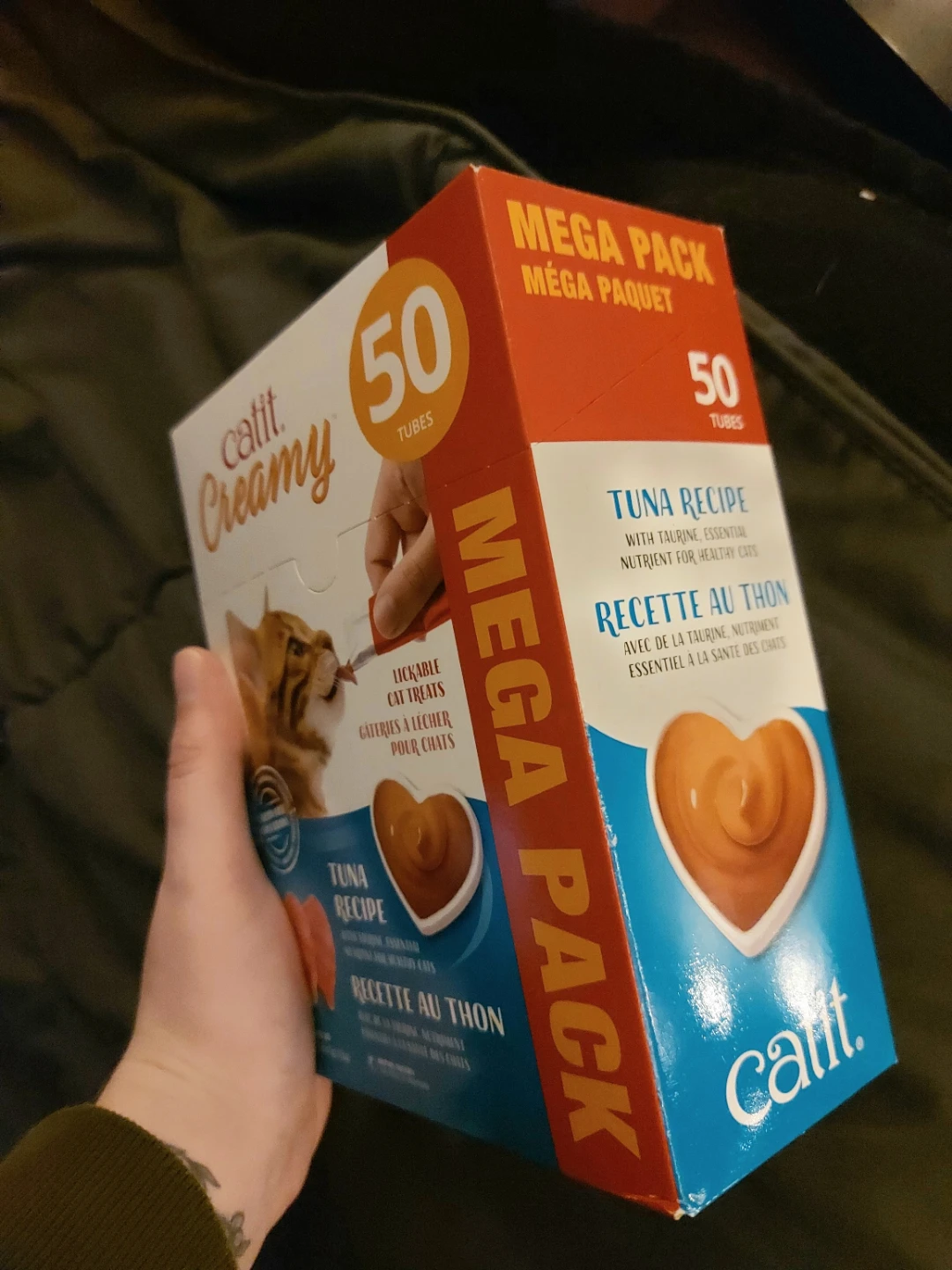 Catit Creamy Tuna Recipe Mega Pack (50 Tubes) - photo 3
