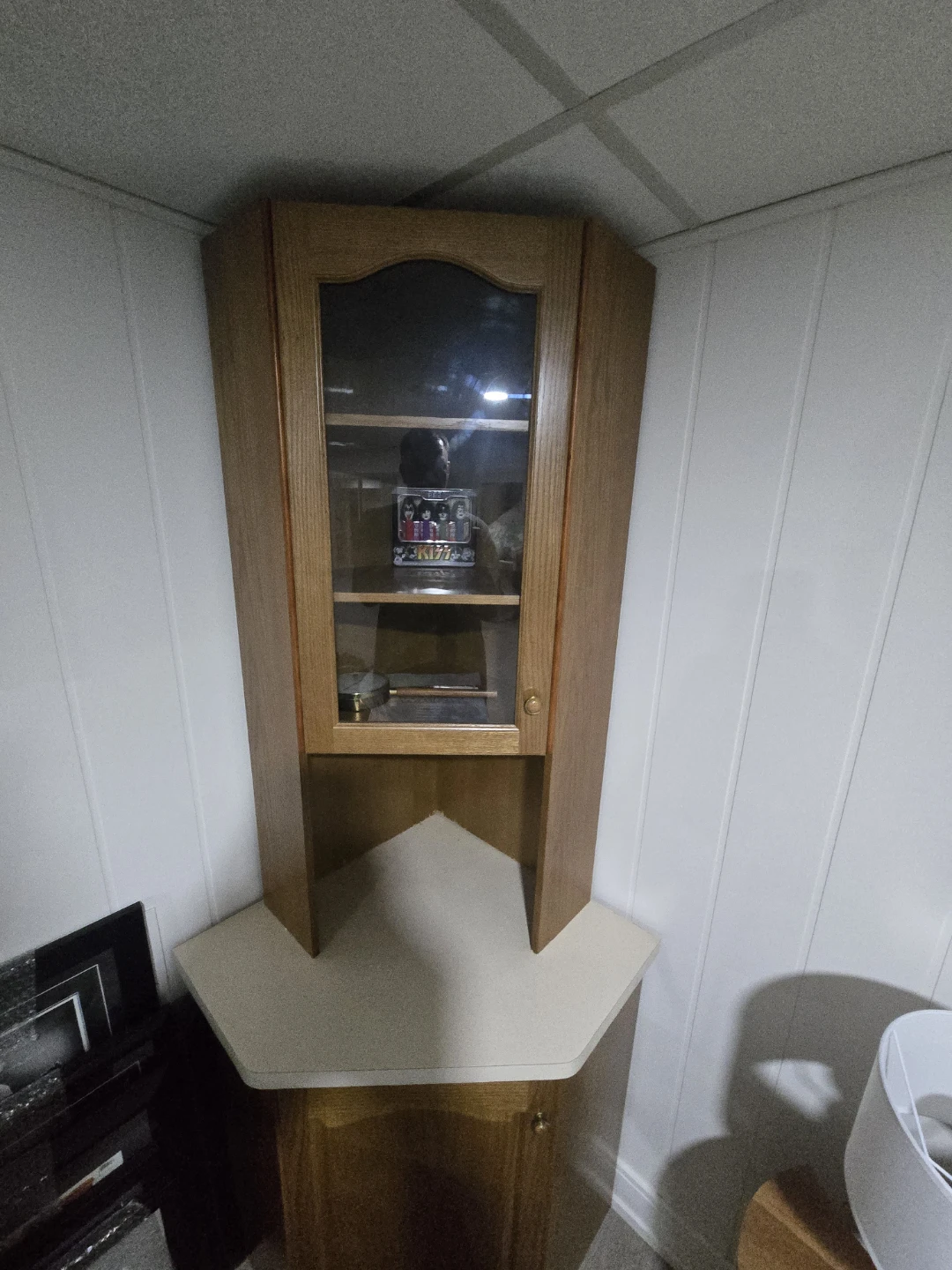 Custom Corner Display Cabinet - photo 2