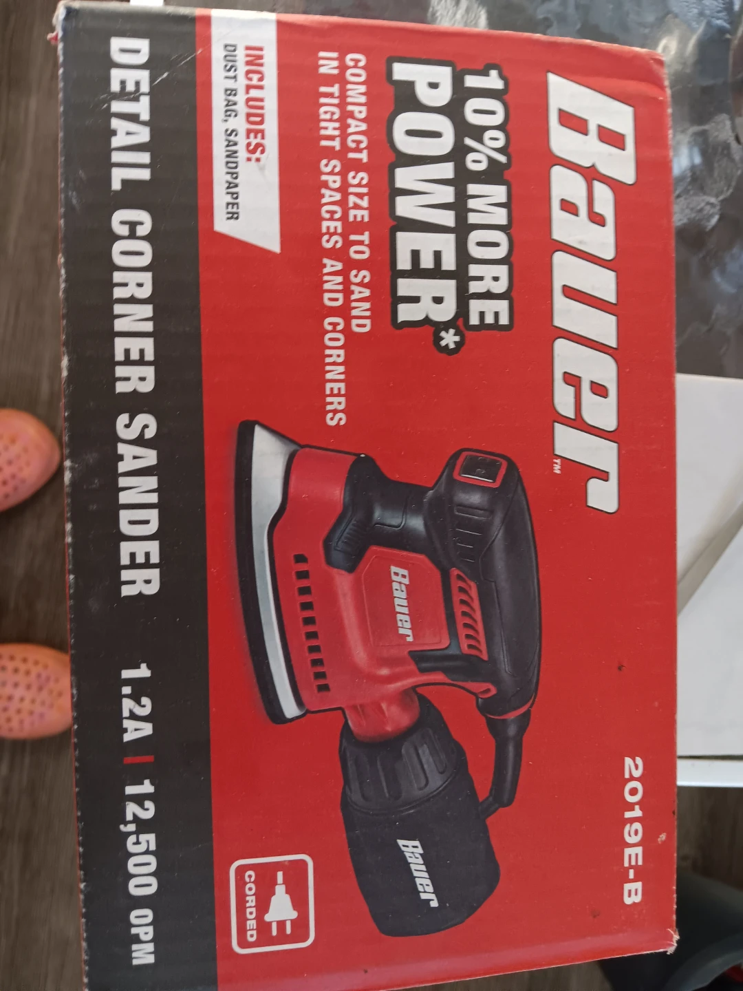 Bauer sander $25