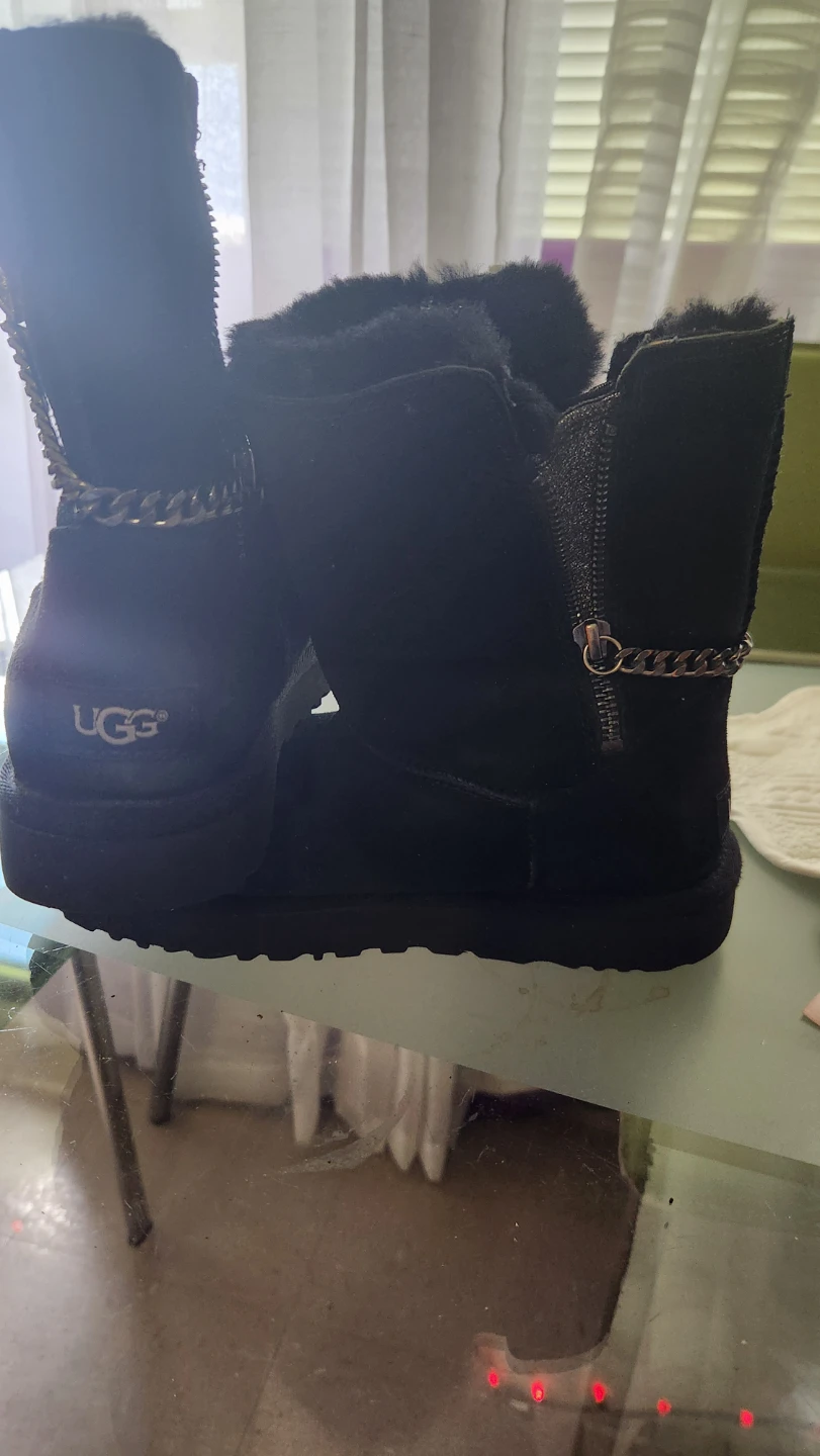 UGG Black Chain Detail Boots - photo 2