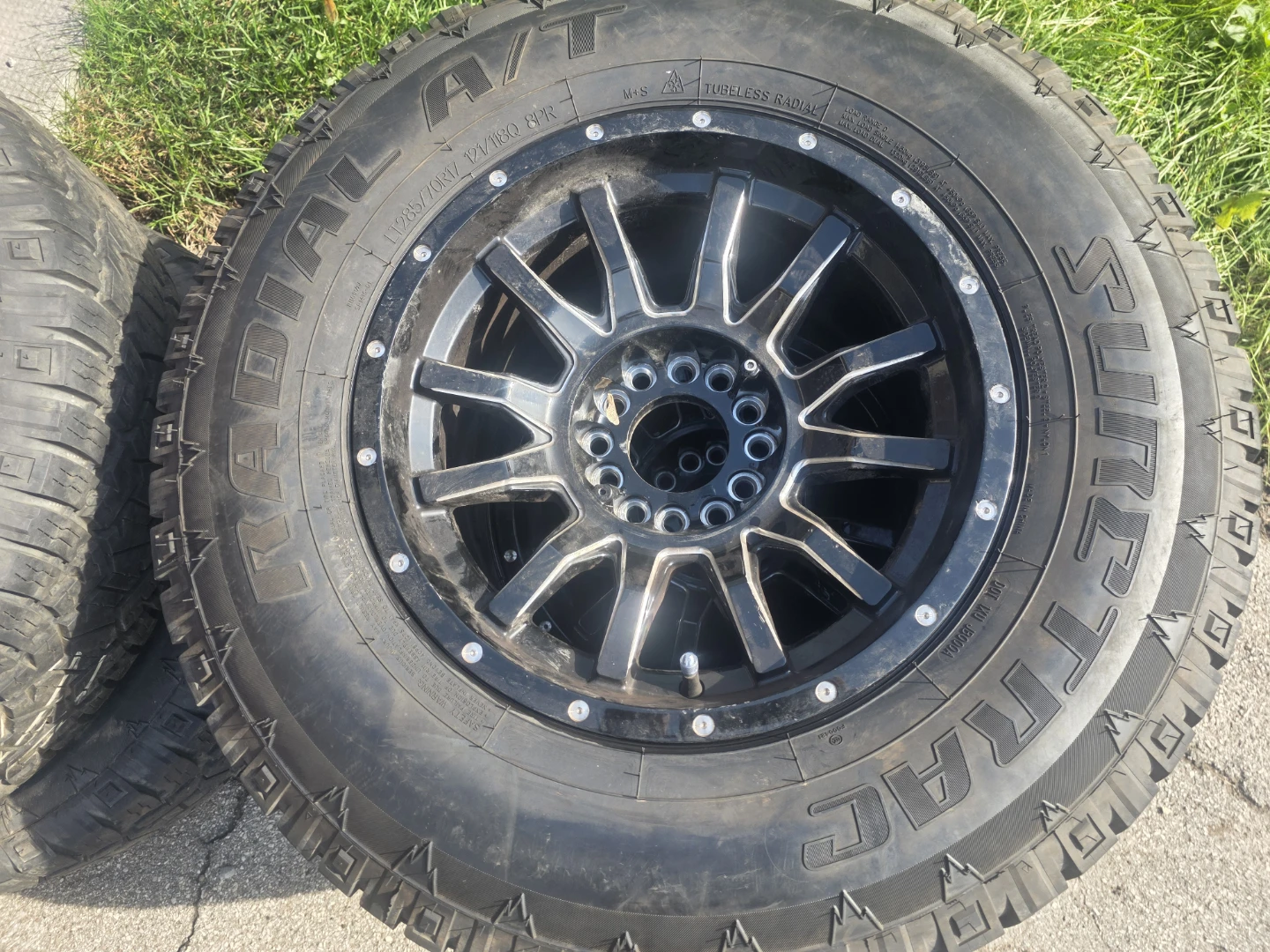 Suretrac Radial A/T Tires with Rims