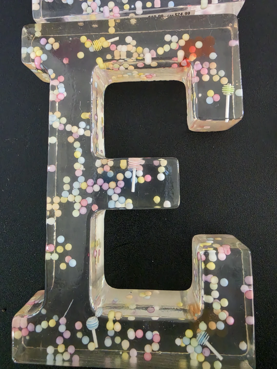 Custom Resin Letter Decor - photo 2
