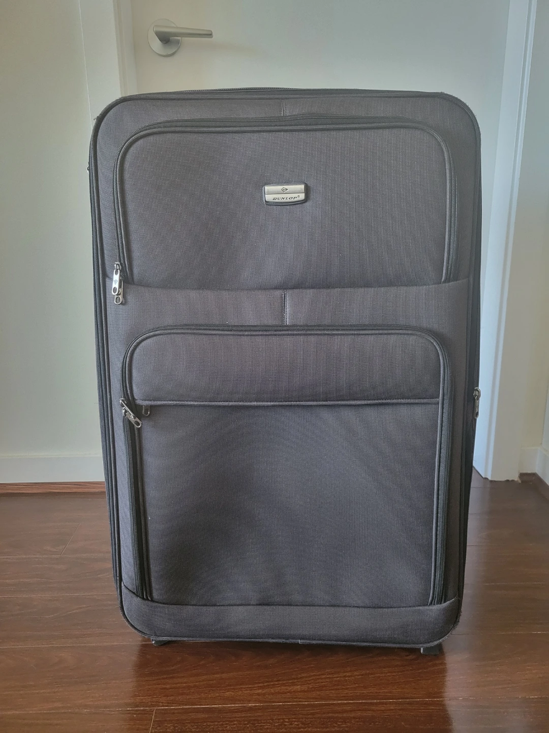Dunlop Black Rolling Suitcase