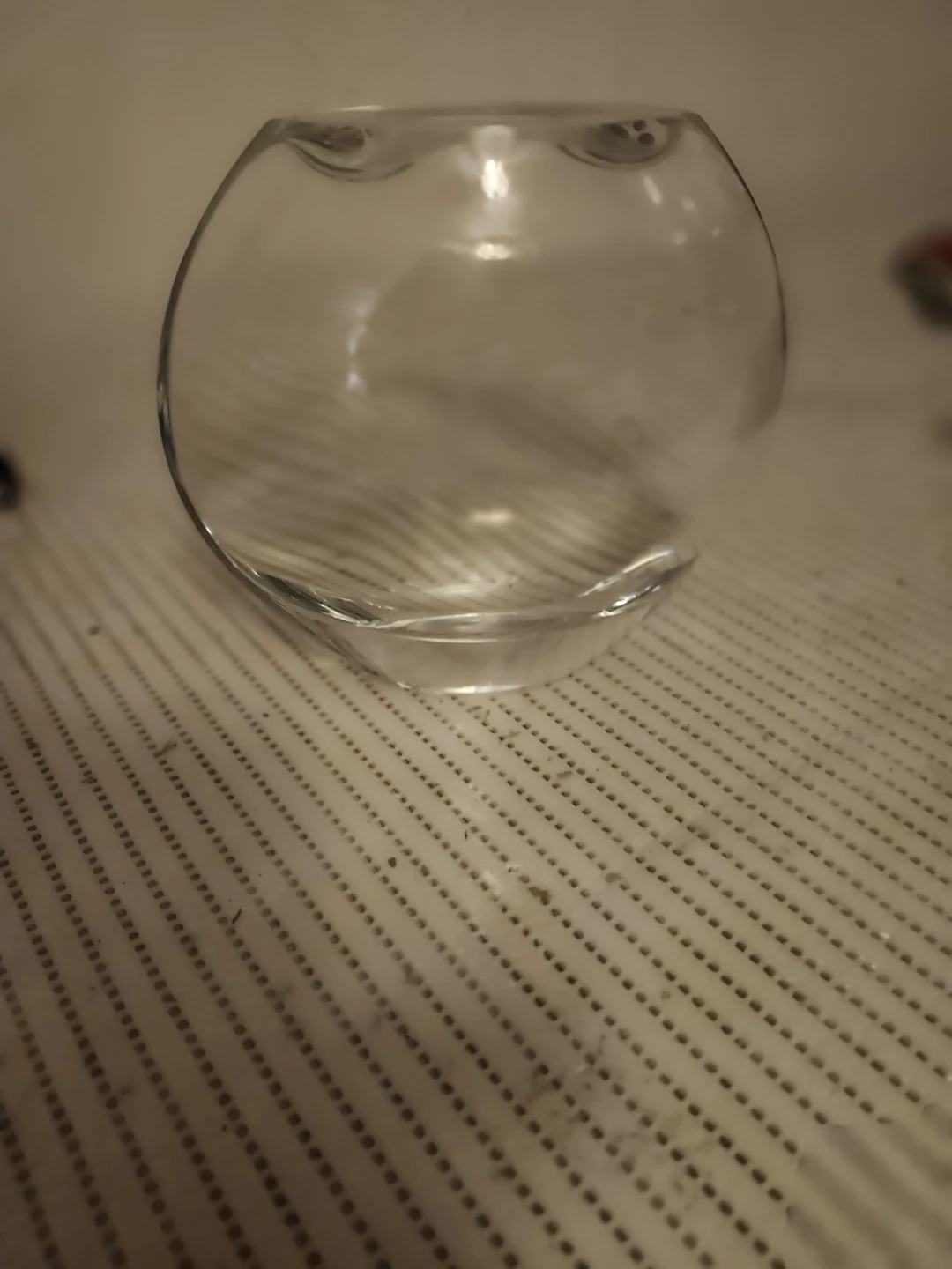 Clear Glass Decorative Vase - photo 2