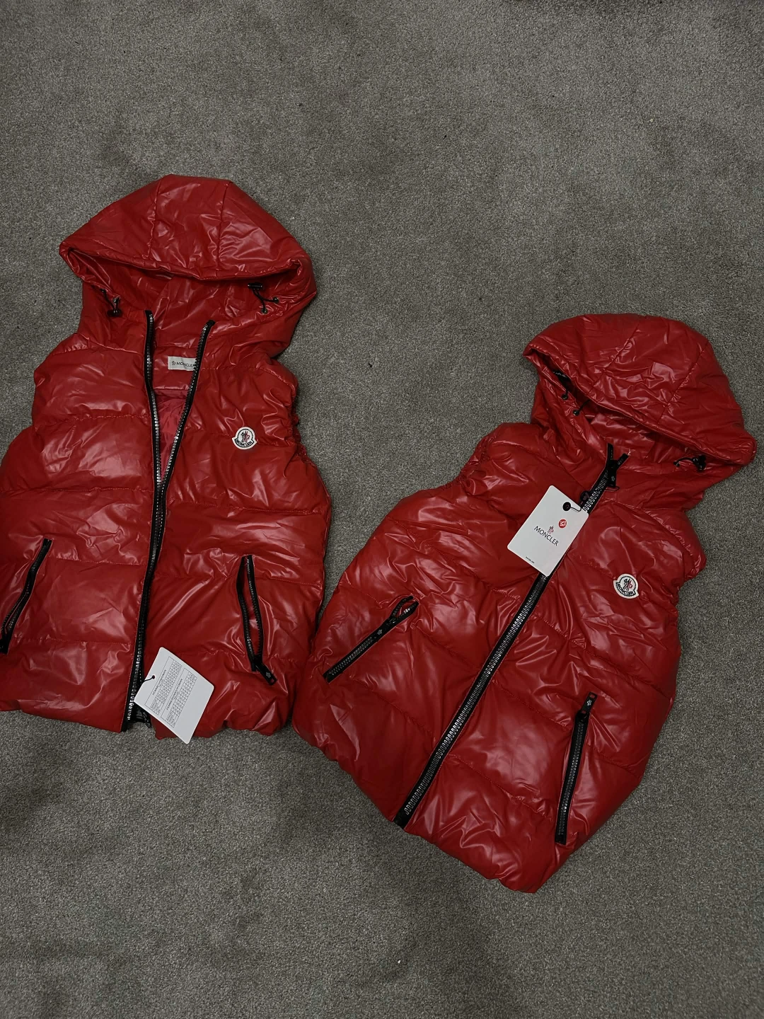 Moncler Red Puffer Vest