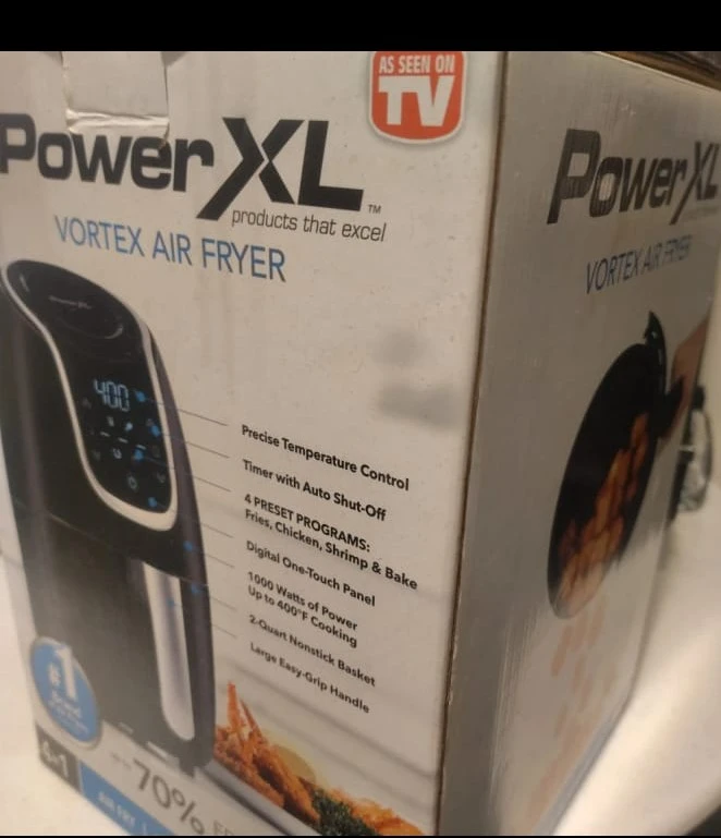 PowerXL Vortex Air Fryer 2 Quart