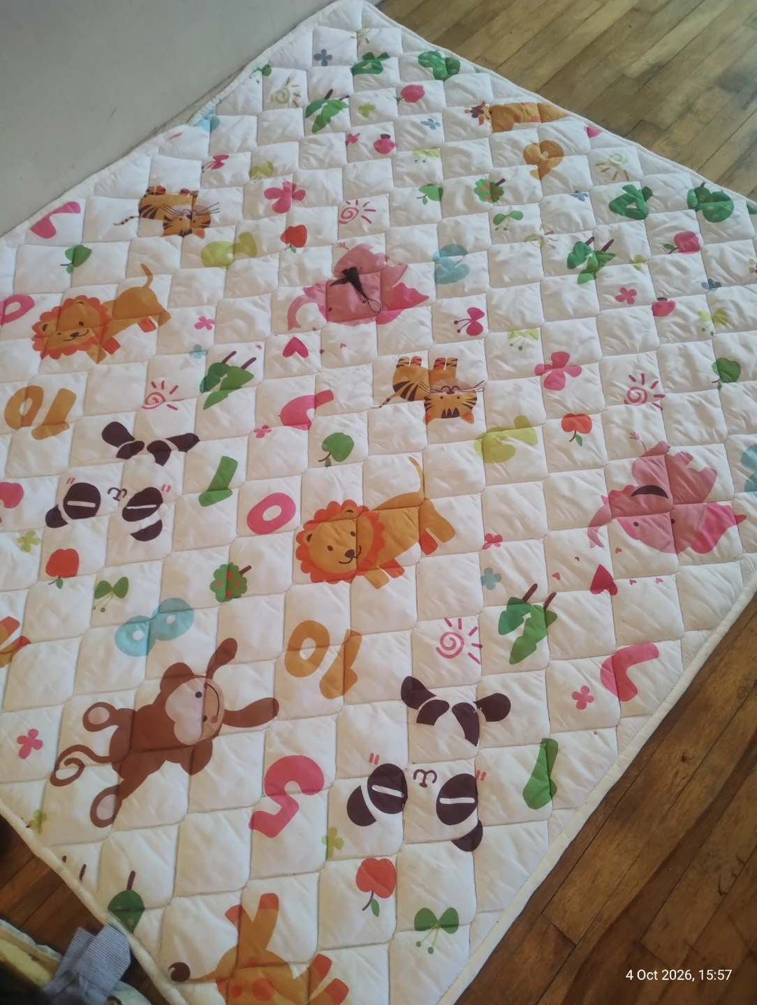 Padded baby playmat/playpen floor mat for kids - photo 2