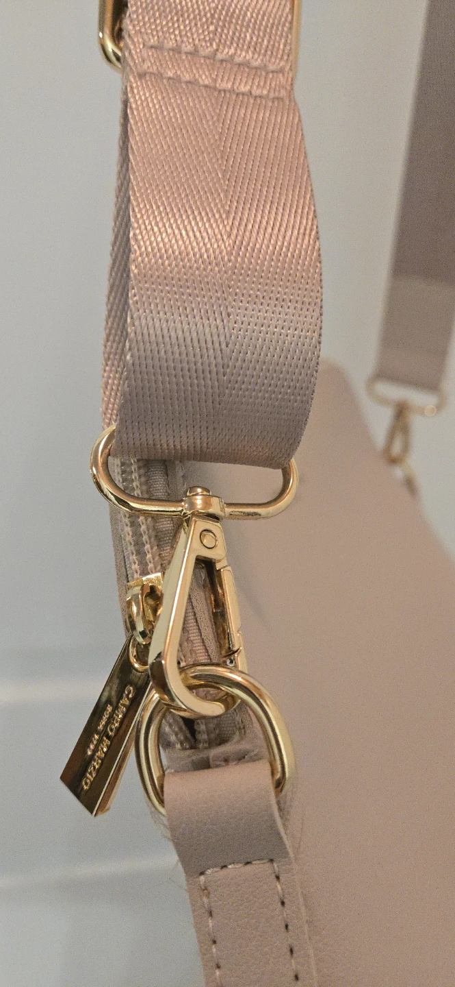 Campo Marxio brand, blush handbag with strap - photo 4