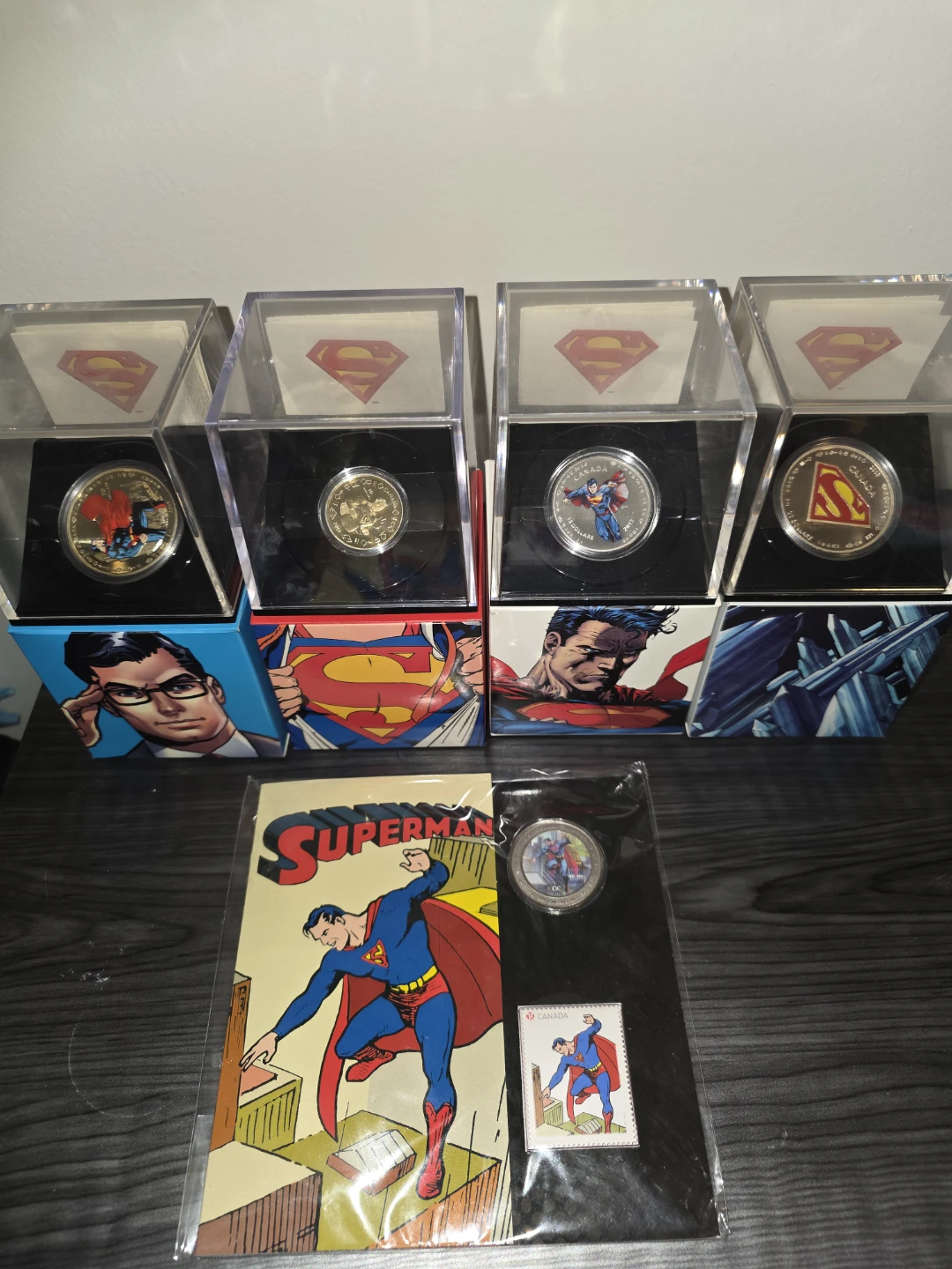 Royal Canadian Mint Superman Coin Collection