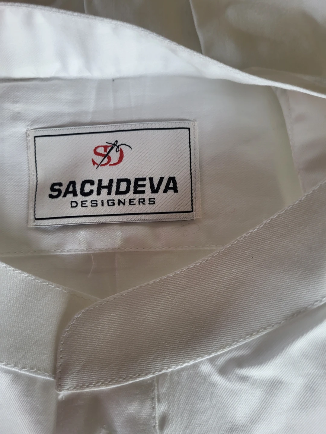 Sachdeva Designers white traditional kurta set