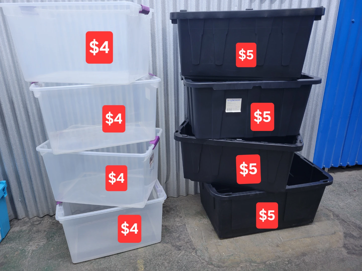 NO LIDS!!! Storage Bins and Crates - photo 3