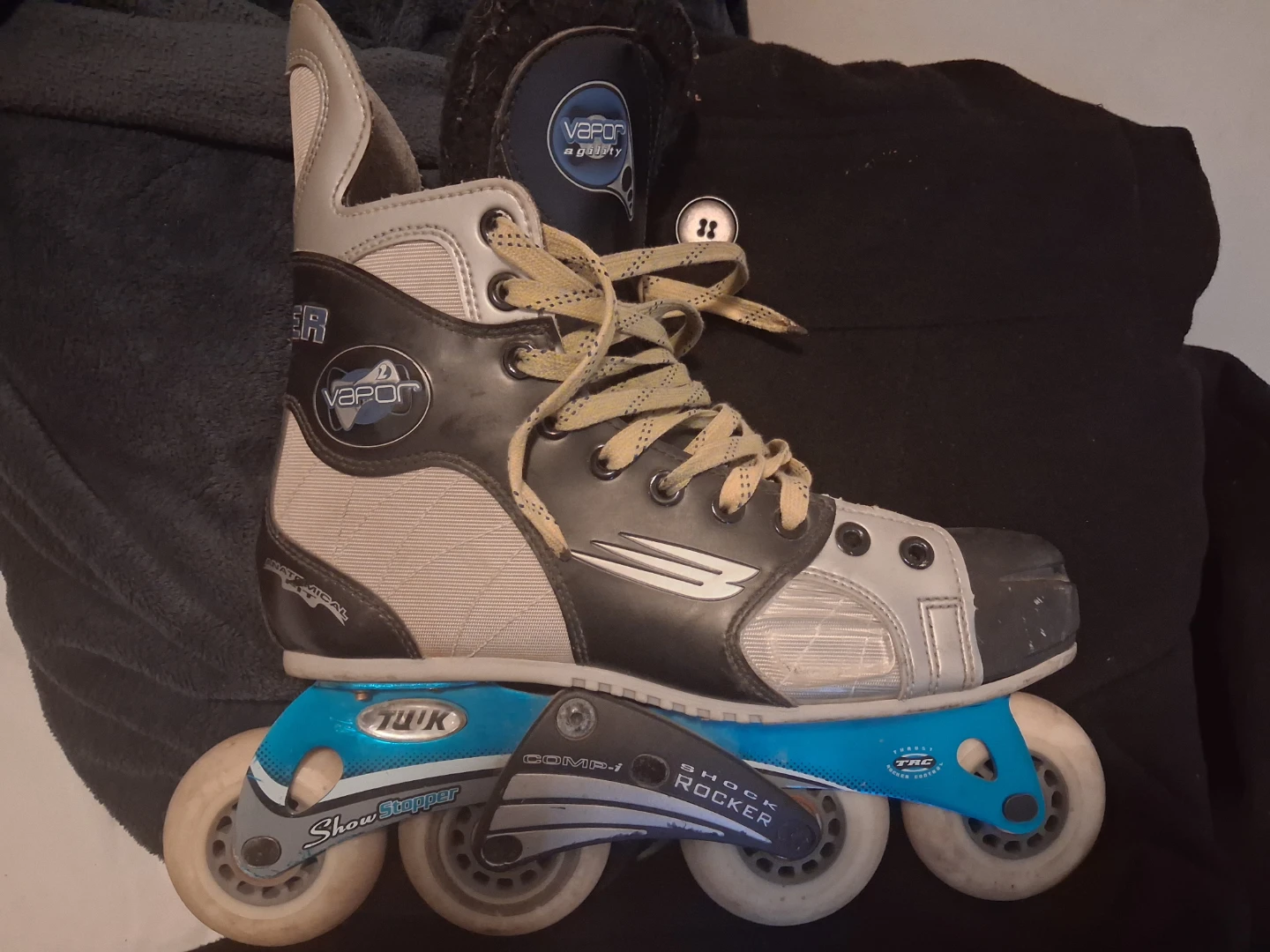 Bauer Vapor Agility Inline Skates size 7 - photo 2