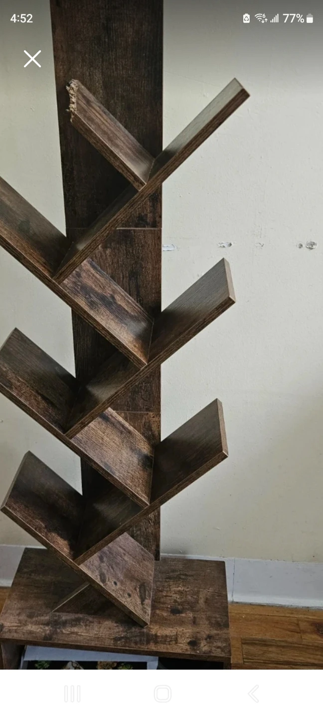 Rustic Tree Bookshelf