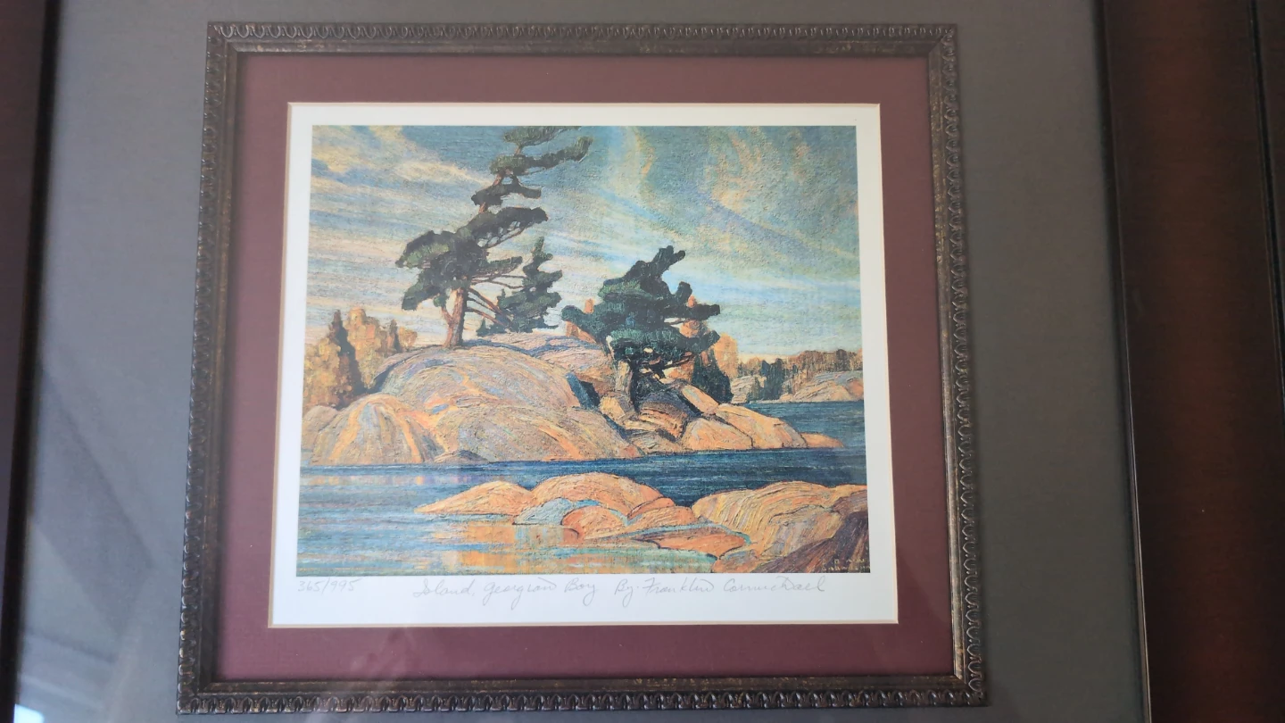 Franklin Carmichael Island, Georgian Bay Print - photo 3