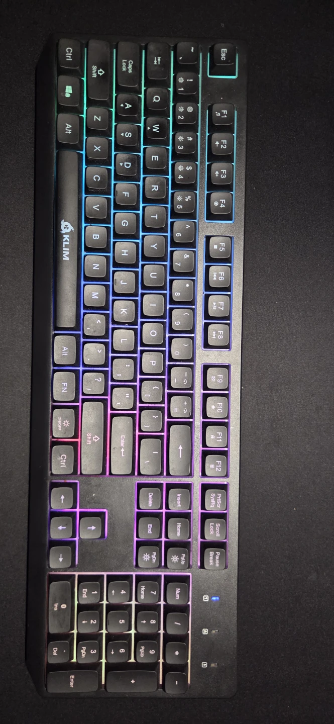 KLIM Wireless RGB Keyboard - photo 3