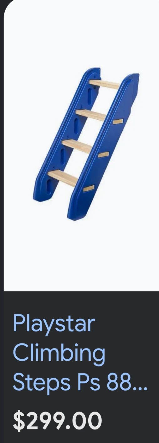 Playstar climbing steps, brand new, never installed