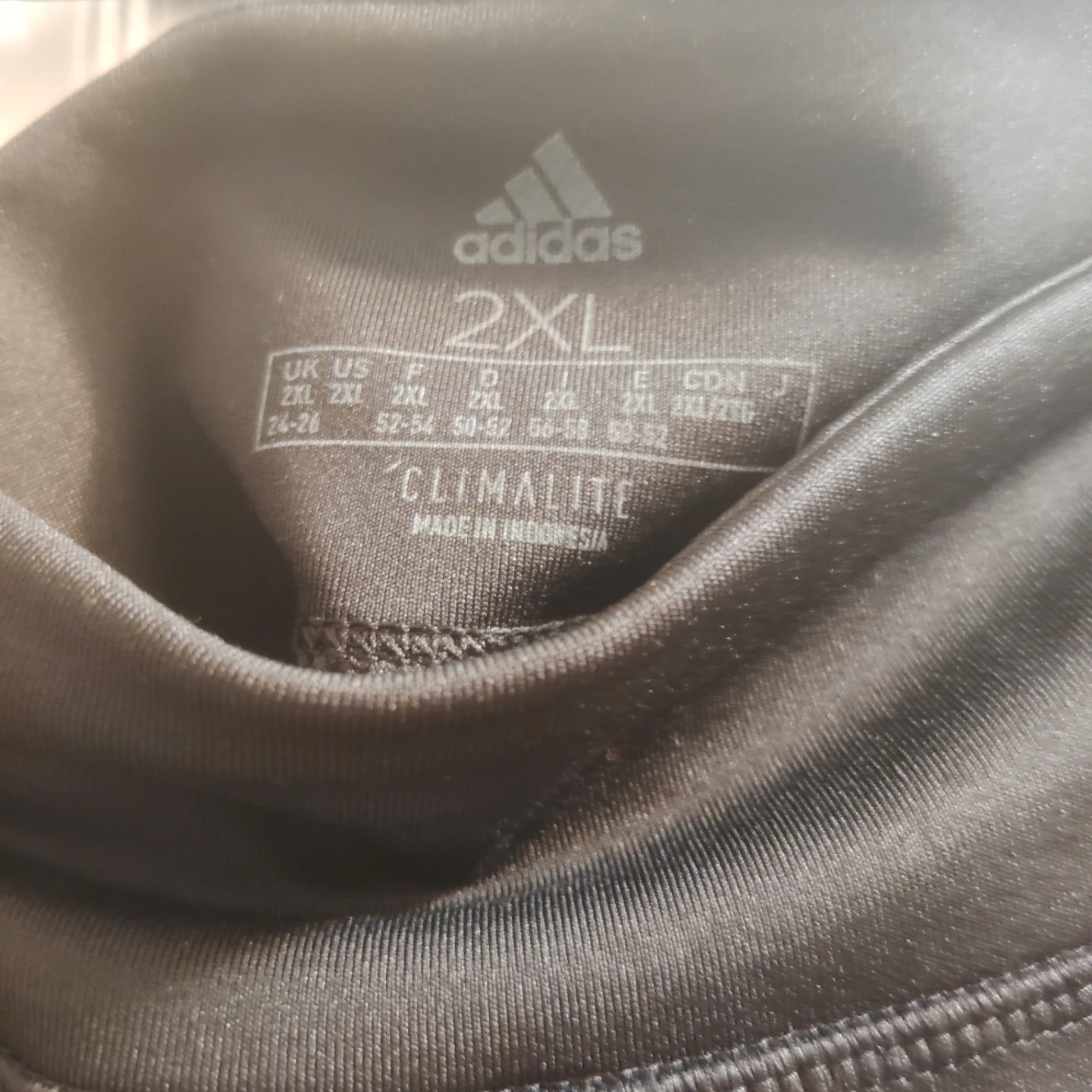 Adidas Climalite Leggings Black 2XL - photo 2