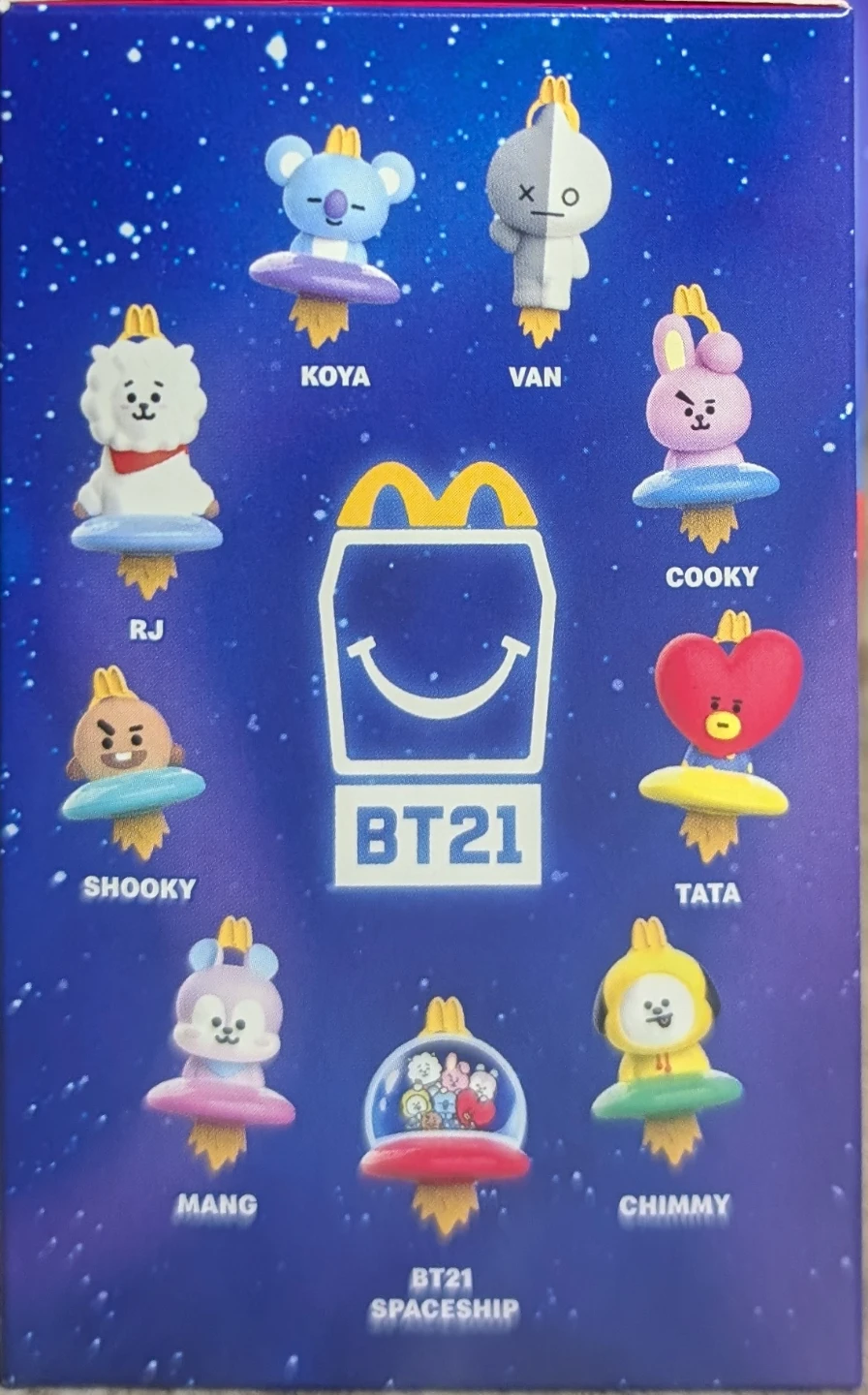 McDonald's '26: BT21 (BTS) Koya ('R.M.') Happy Meal - photo 2