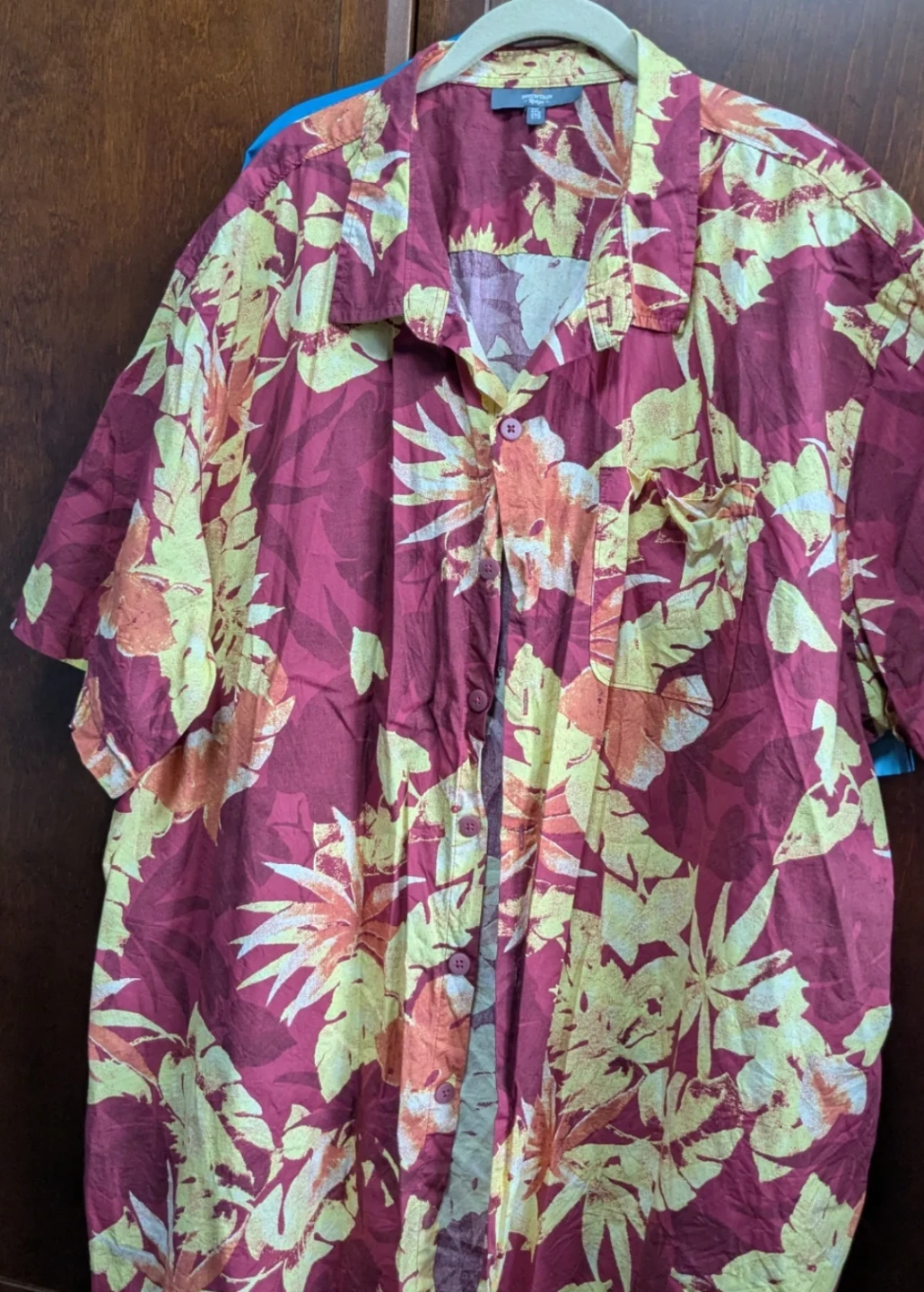 Lot of 5 Tropical Print Shirts - 3XL - photo 2