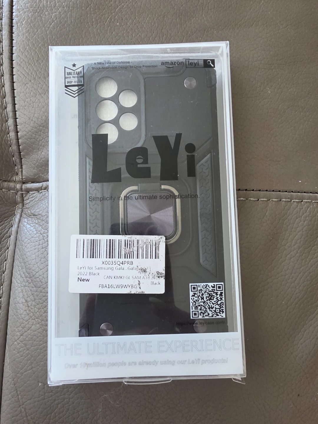 LeYi Phone Case for Samsung Galaxy A33 5G Black
