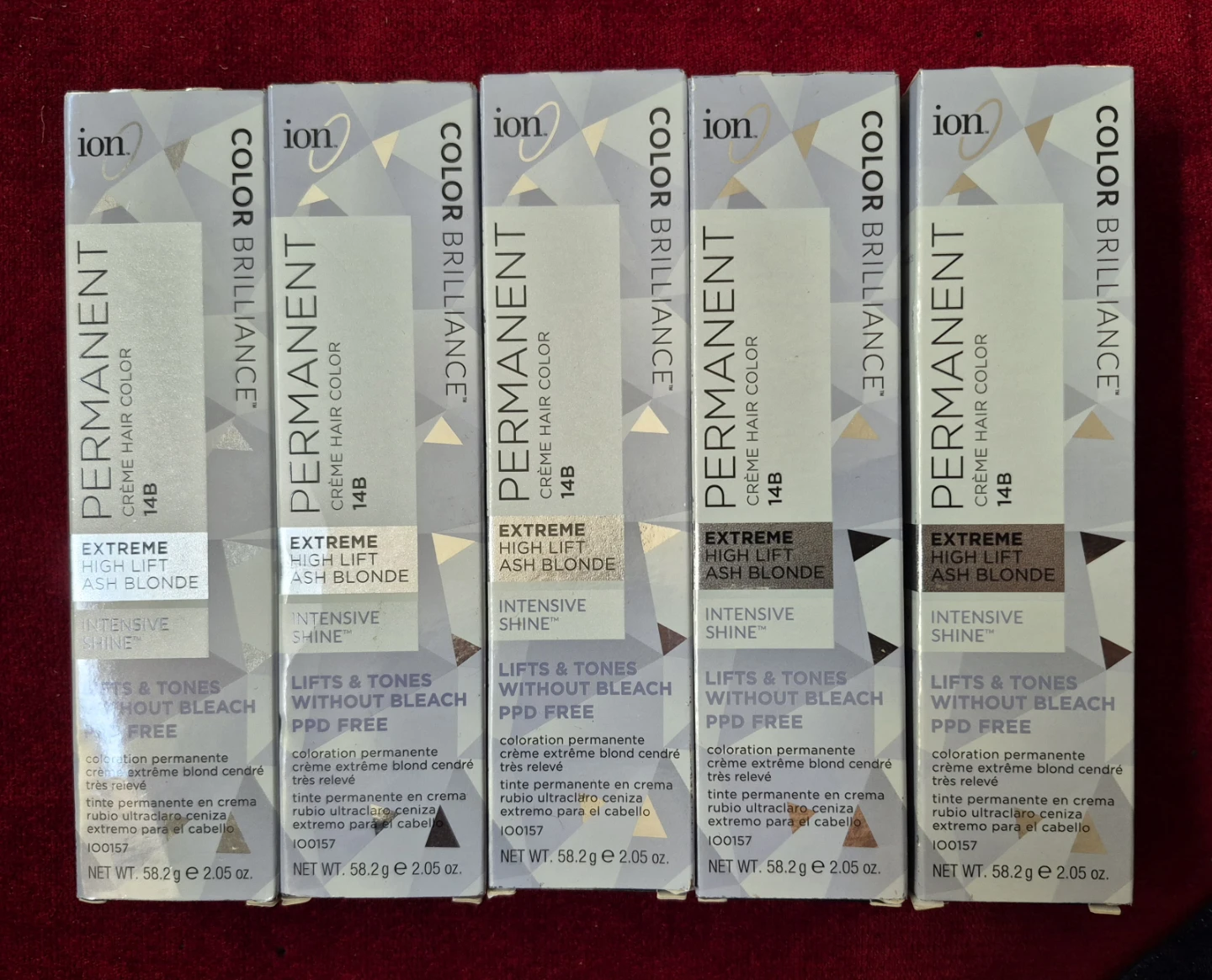 5 Ion Color Brilliance Extreme High Lift Ash Blonde Tubes