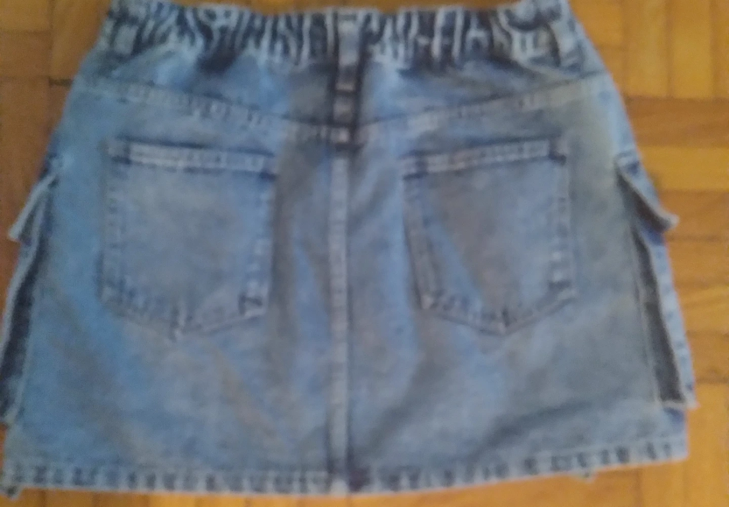 Charlotte Russe Denim Cargo Mini Skirt - photo 2