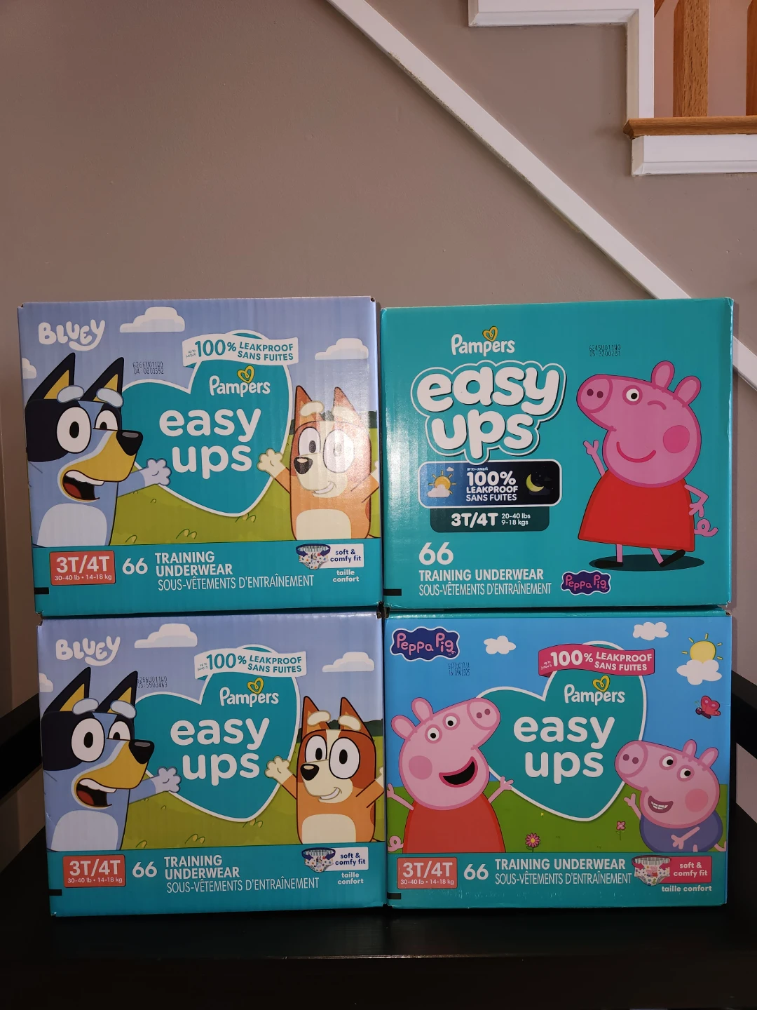 Pampers Easy Ups Training Underwear 3T/4T