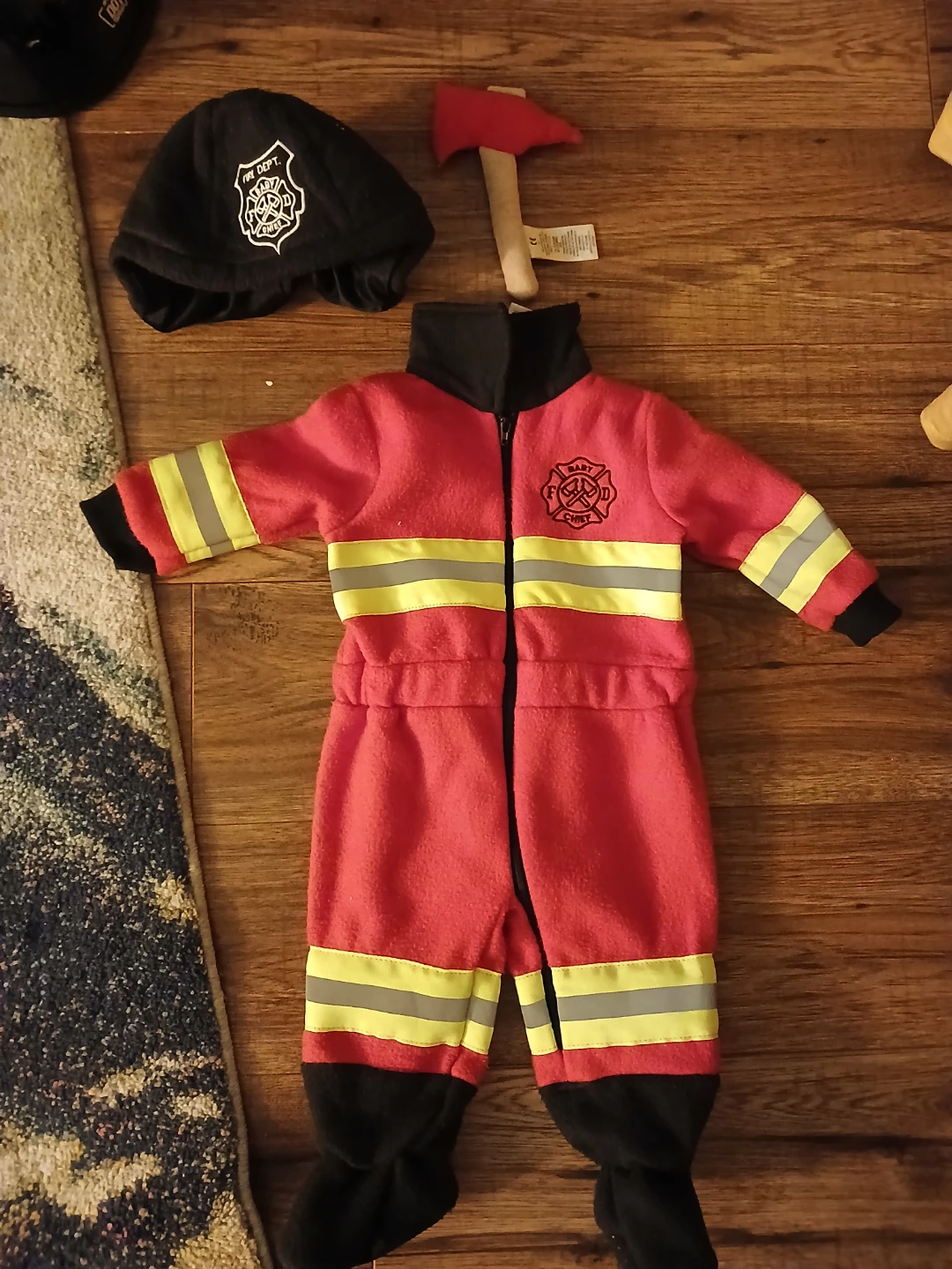 Baby Fire Chief Costume Set