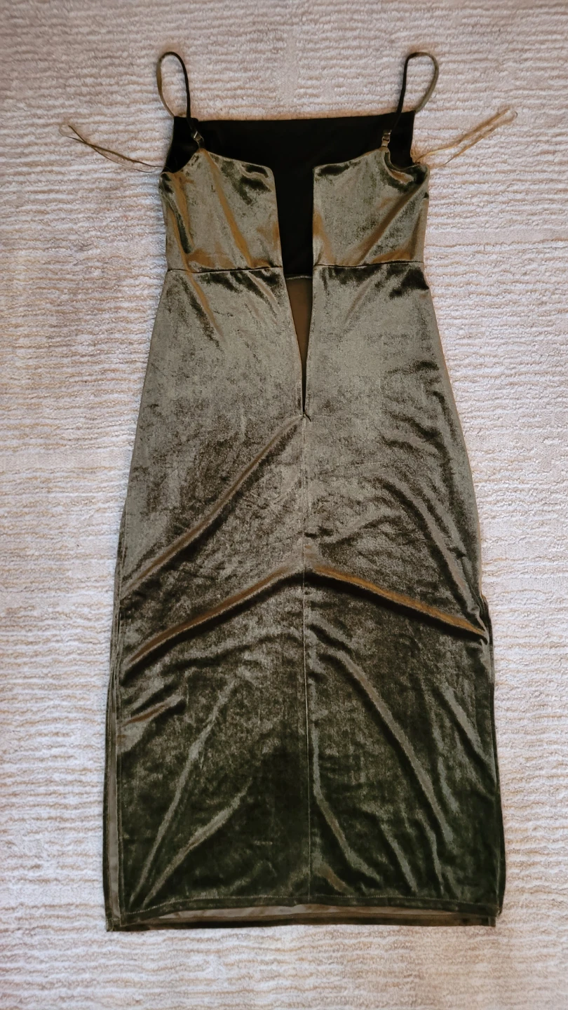 Robe en velours Taylor