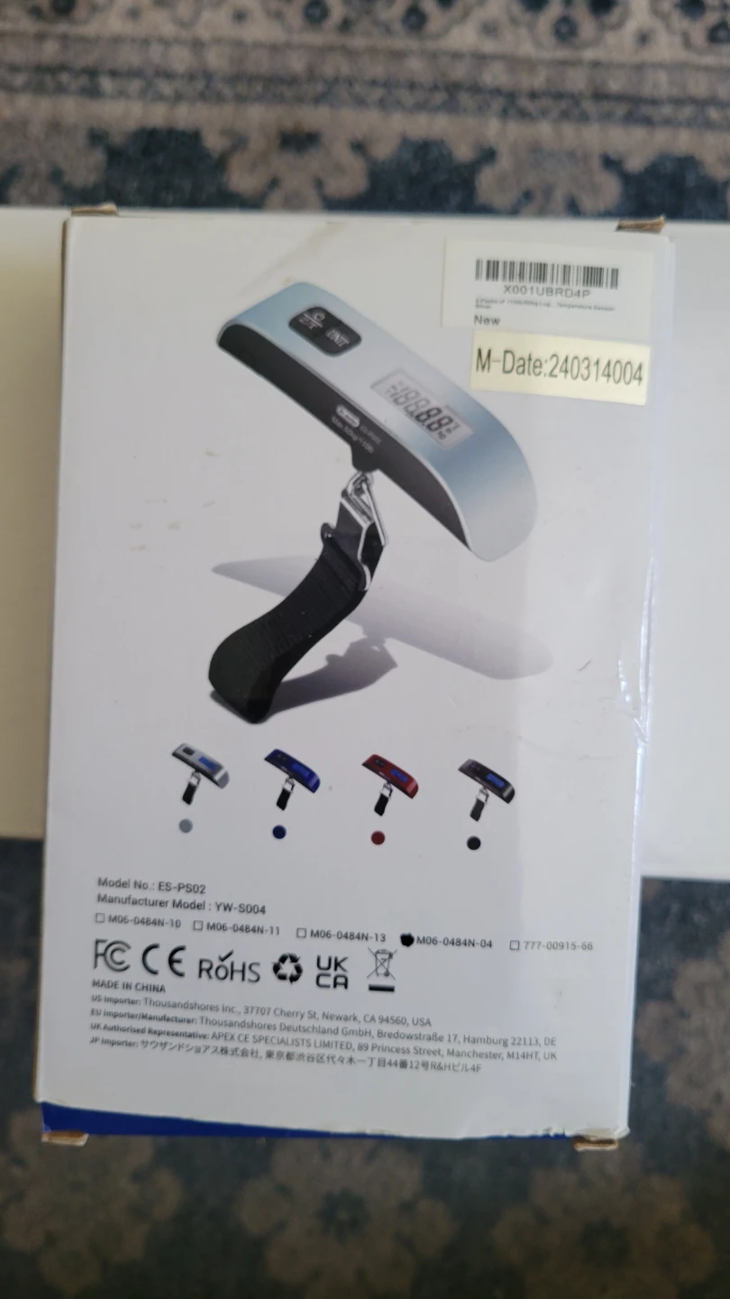Dr.meter Digital Hanging Scale ES-PS02 - photo 2