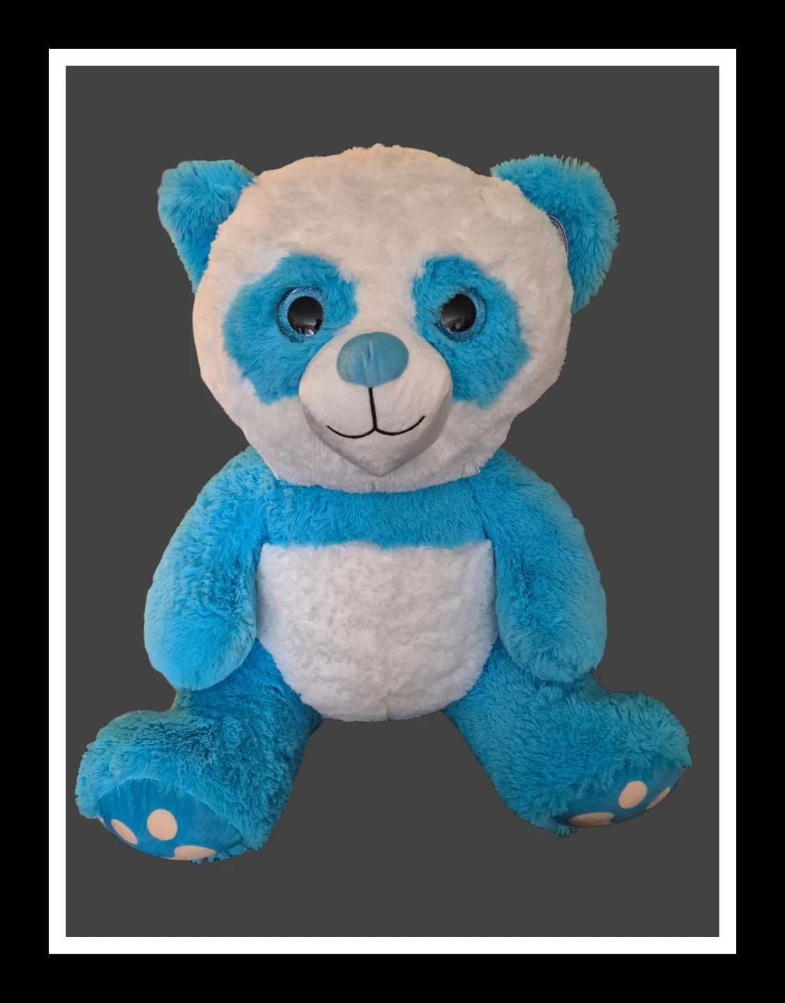 Ty Sparkles the Blue Panda Plush Toy