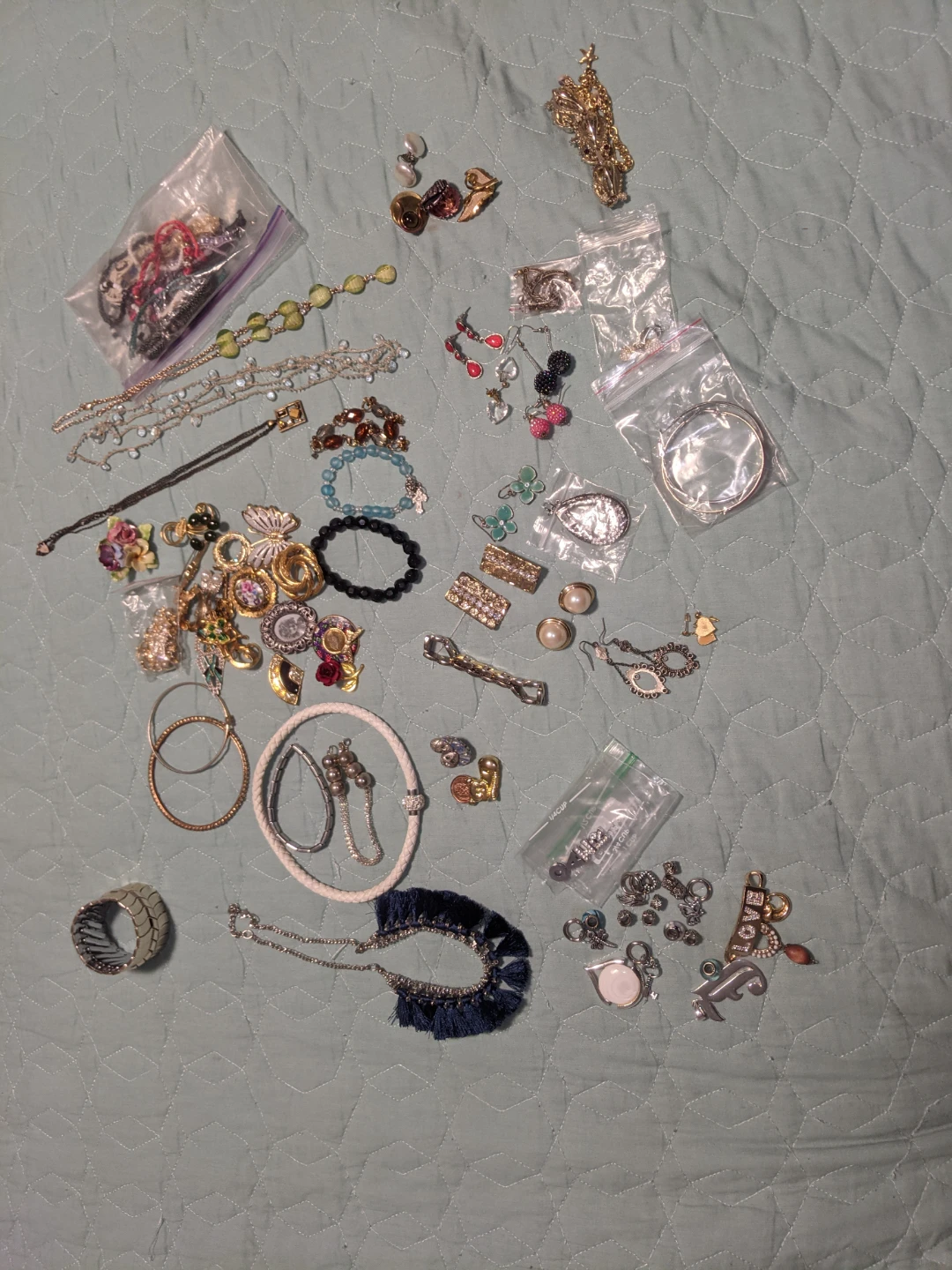 Large Assorted Fashion Jewelry Collection